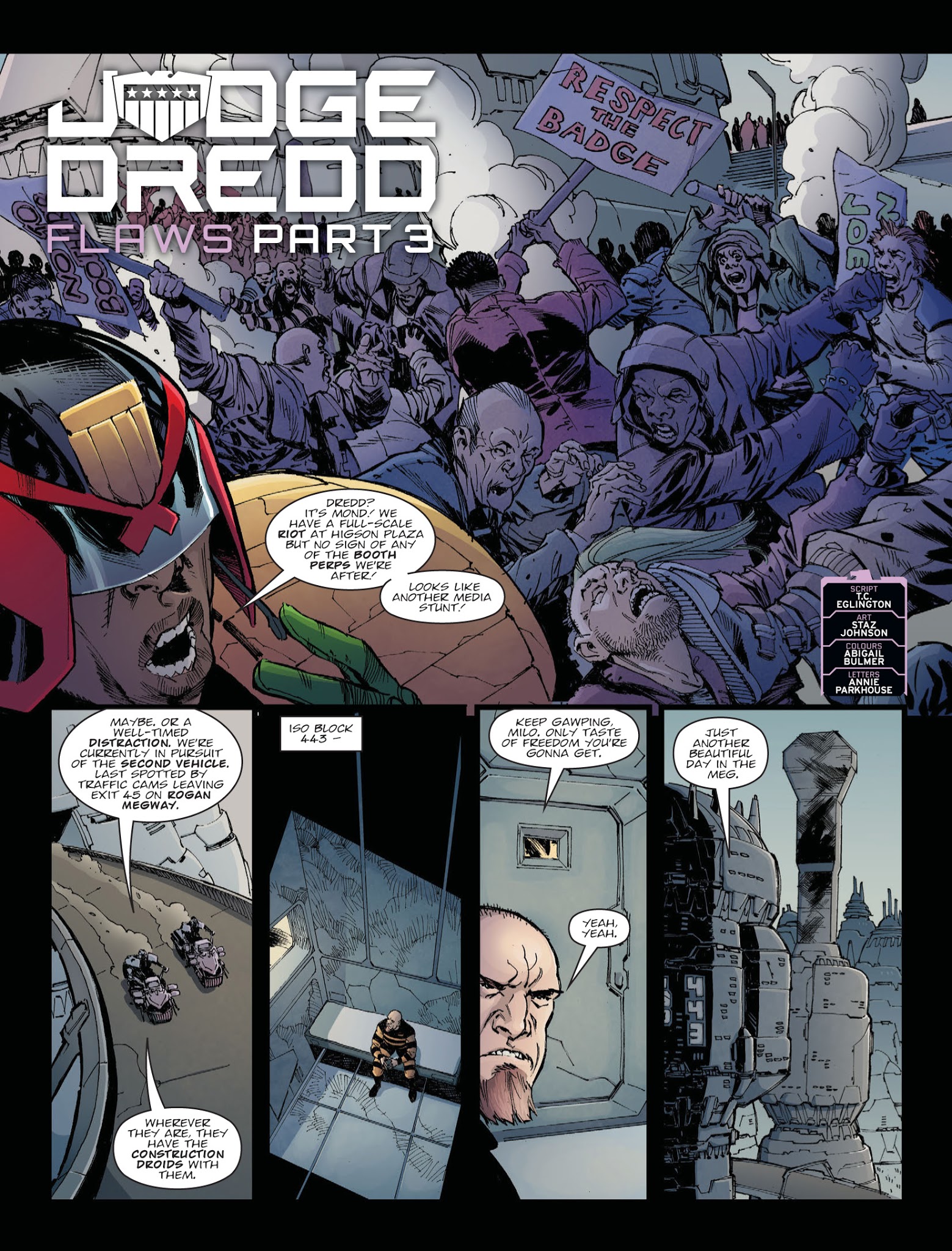 Read online 2000 AD comic -  Issue #2078 - 3