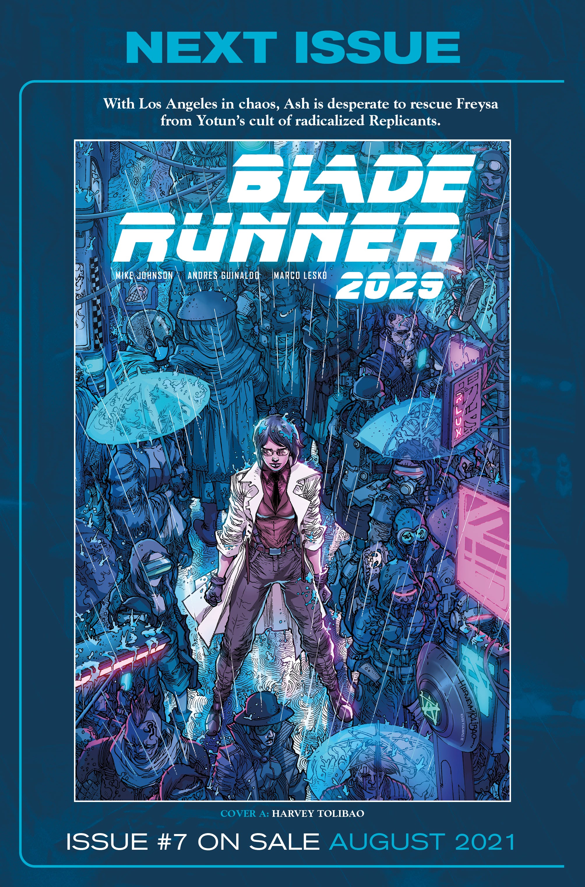 Read online Blade Runner 2029 comic -  Issue #6 - 32
