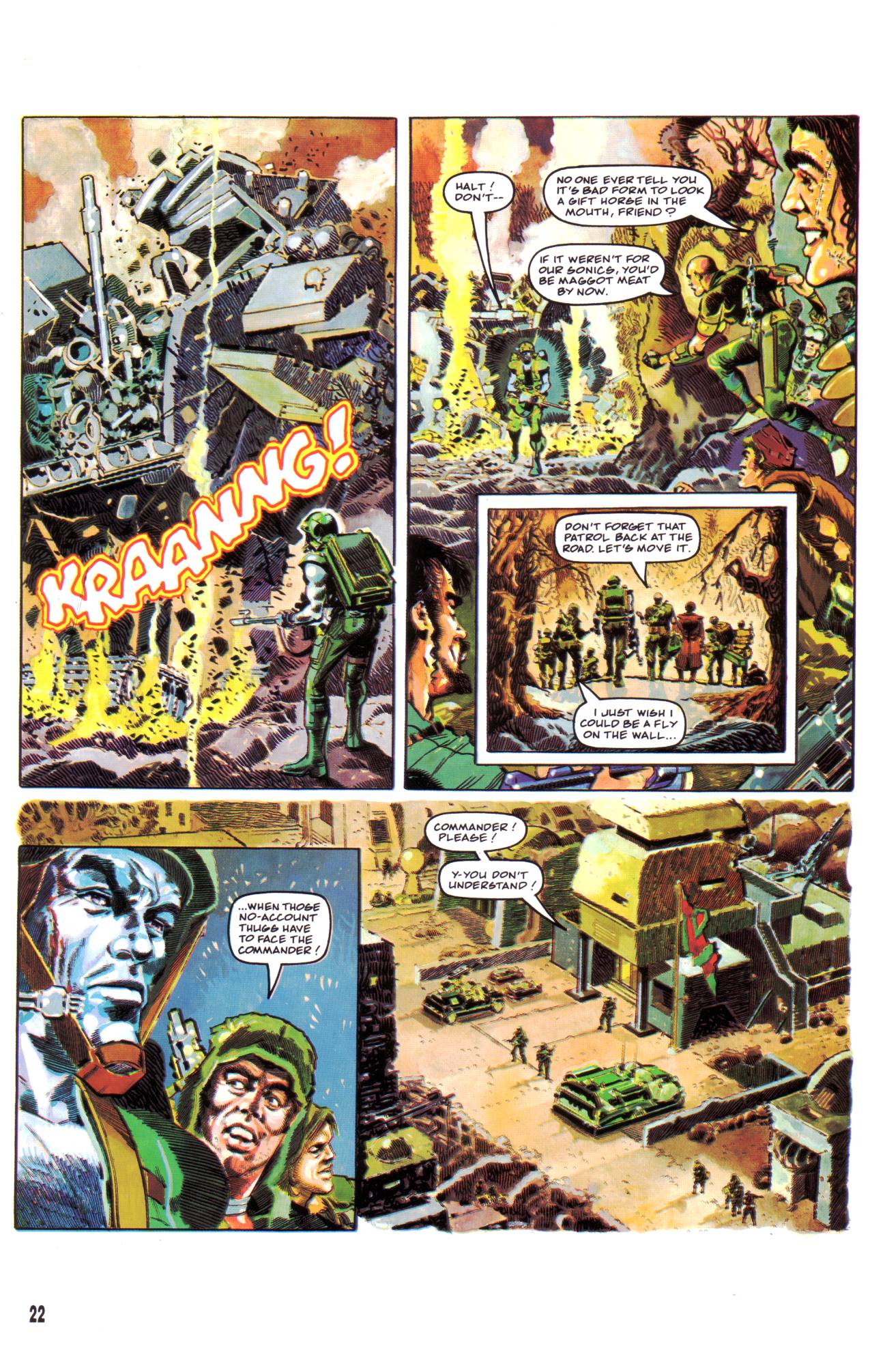 Read online Rogue Trooper:  The Final Warrior comic -  Issue #1 - 23