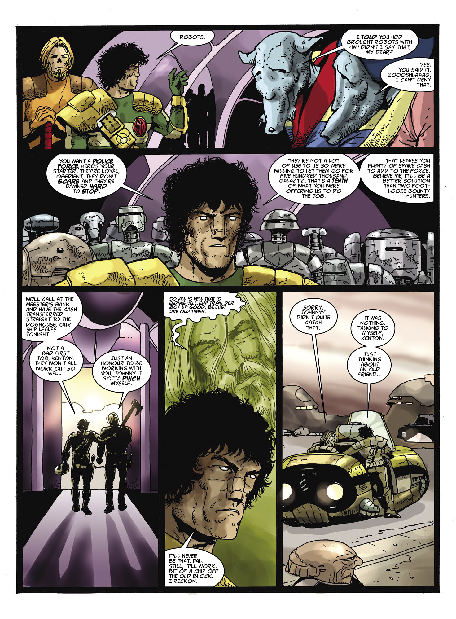 Read online Strontium Dog: The Son comic -  Issue # TPB - 58