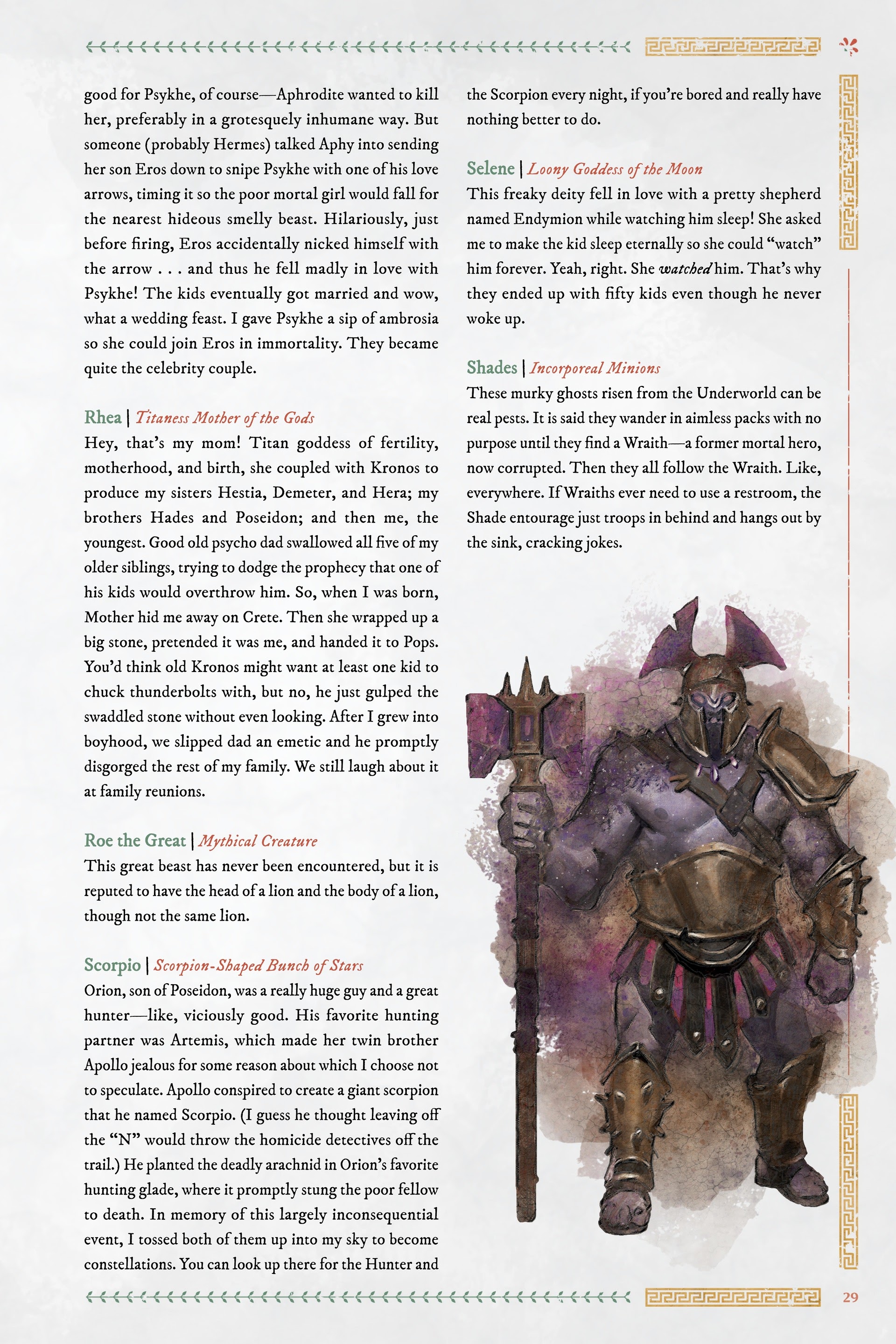 Read online Immortals Fenyx Rising: A Traveler's Guide to the Golden Isle comic -  Issue # TPB - 29