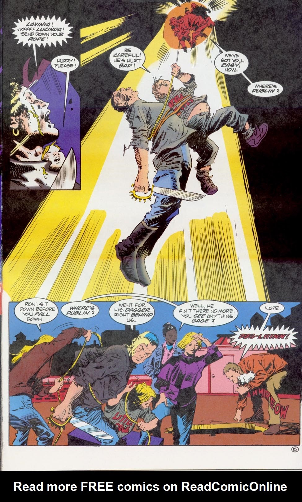 Read online Clive Barker's The Harrowers comic -  Issue #2 - 17