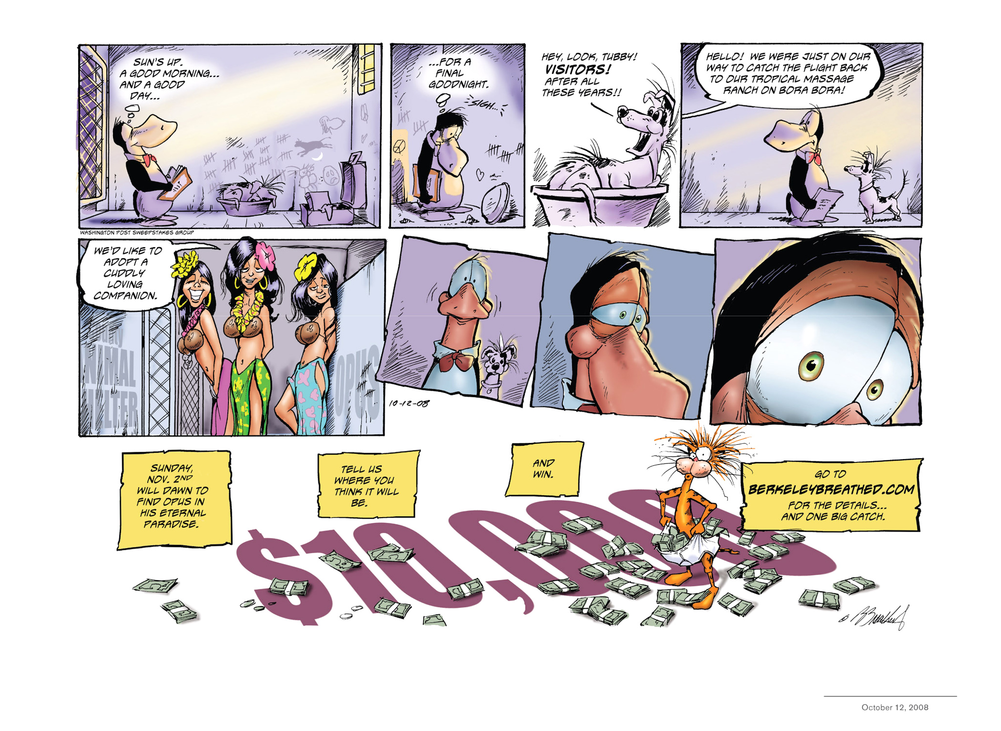 Read online Opus Complete Sunday Strips From 2003-2008 comic -  Issue # TPB (Part 3) - 65
