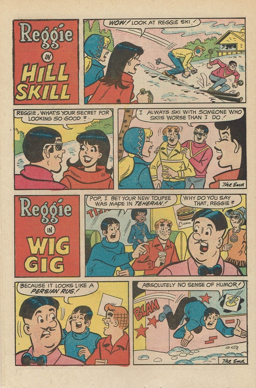 Read online Reggie's Wise Guy Jokes comic -  Issue #21 - 24