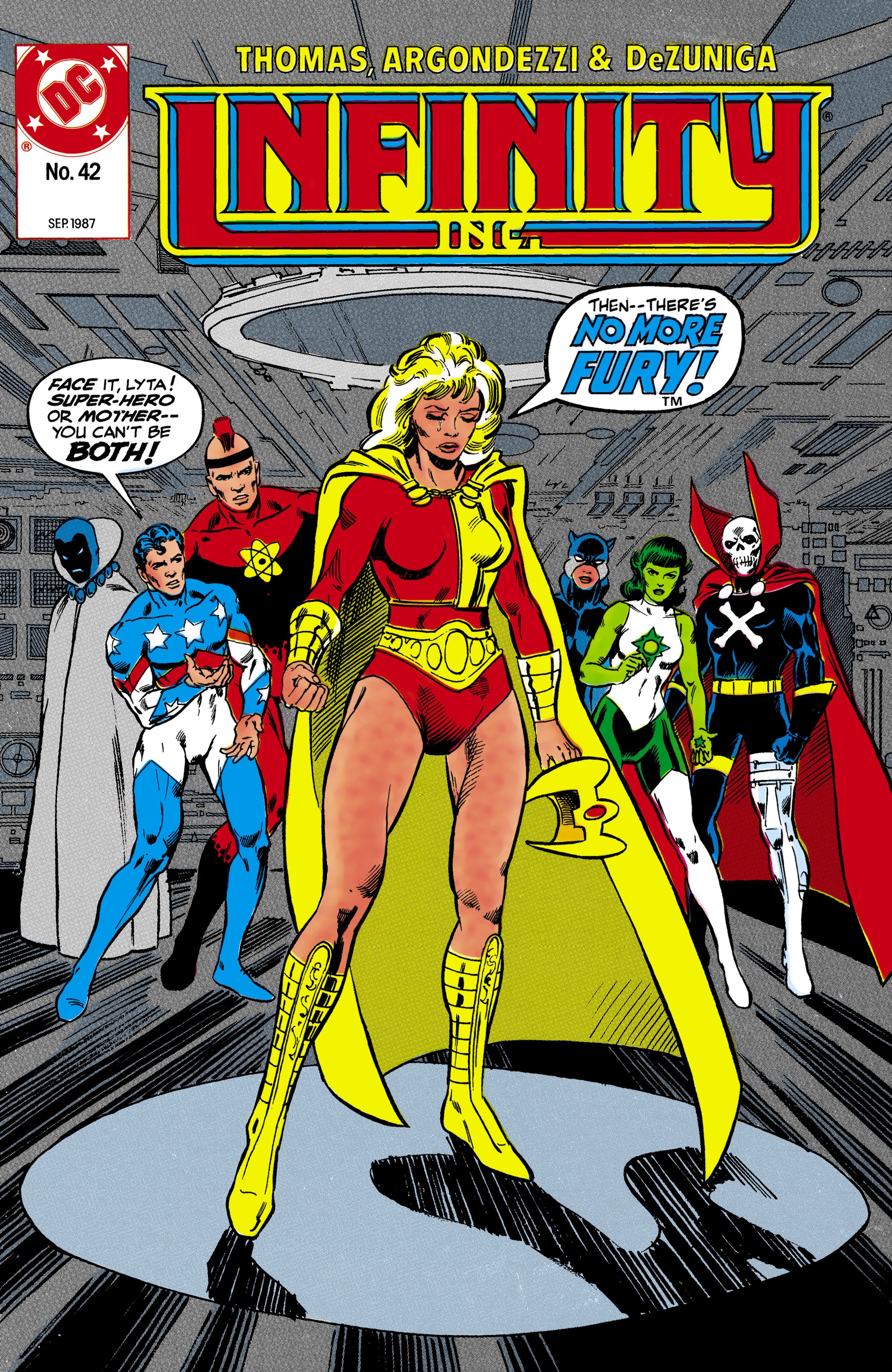 Read online Infinity Inc. (1984) comic -  Issue #42 - 1