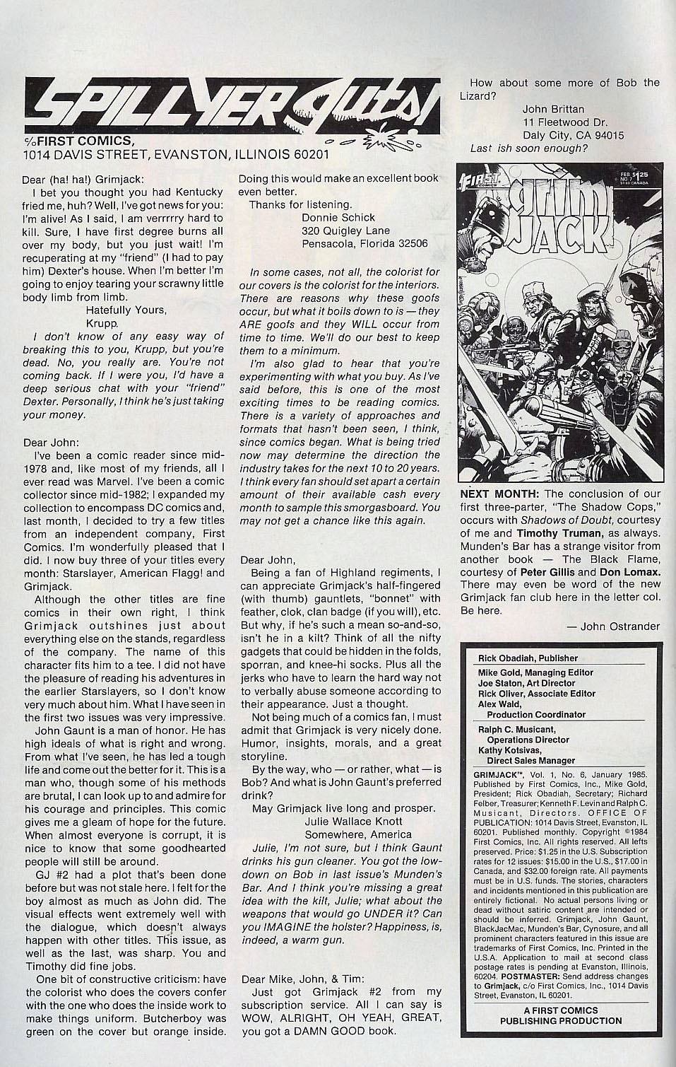 Read online Grimjack comic -  Issue #6 - 29