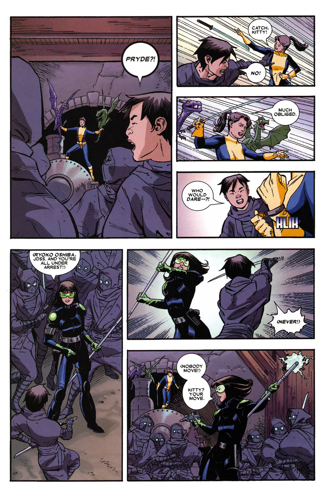 Read online X-Men: Kitty Pryde - Shadow & Flame comic -  Issue #5 - 10