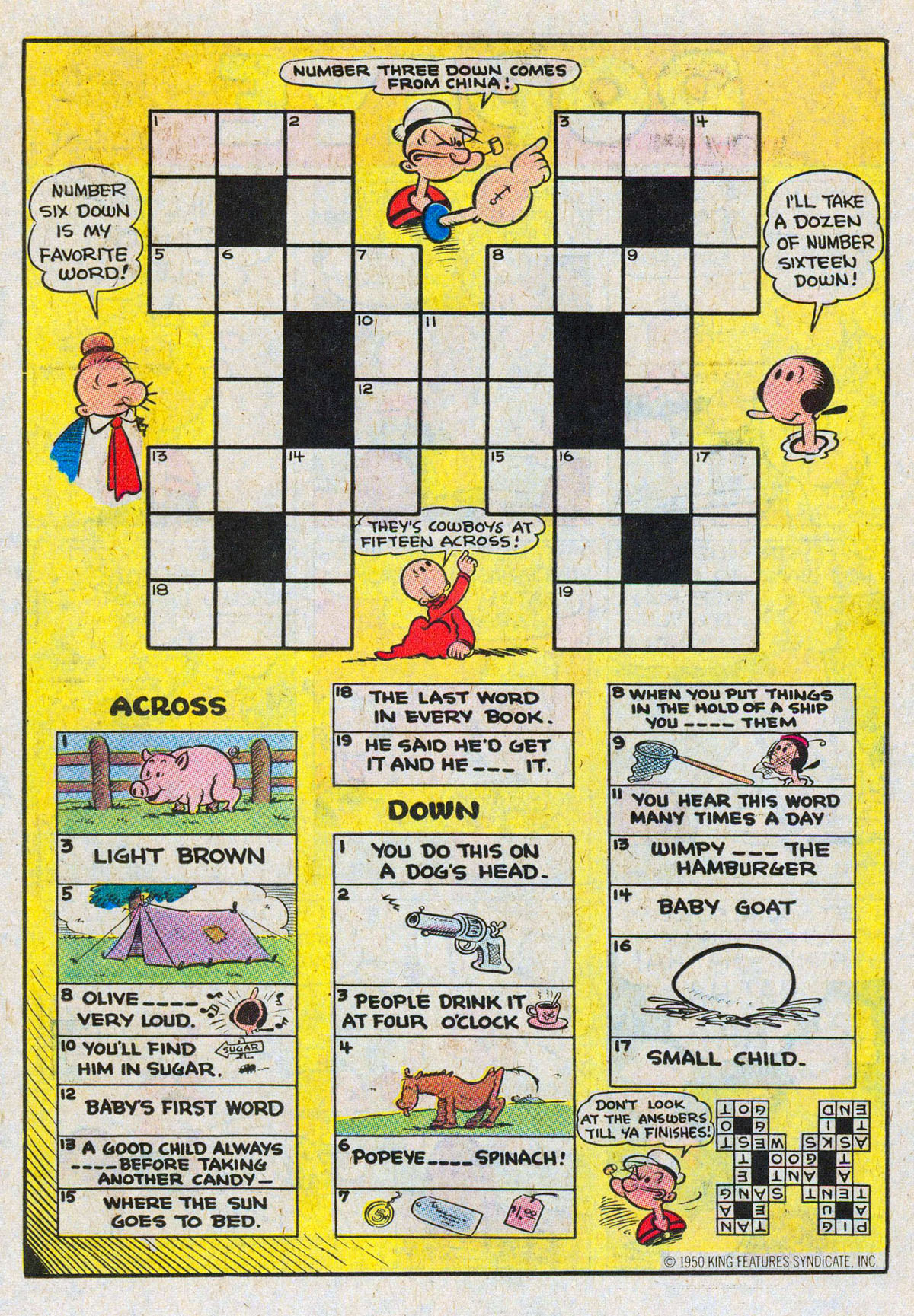 Read online Popeye (1948) comic -  Issue #169 - 22
