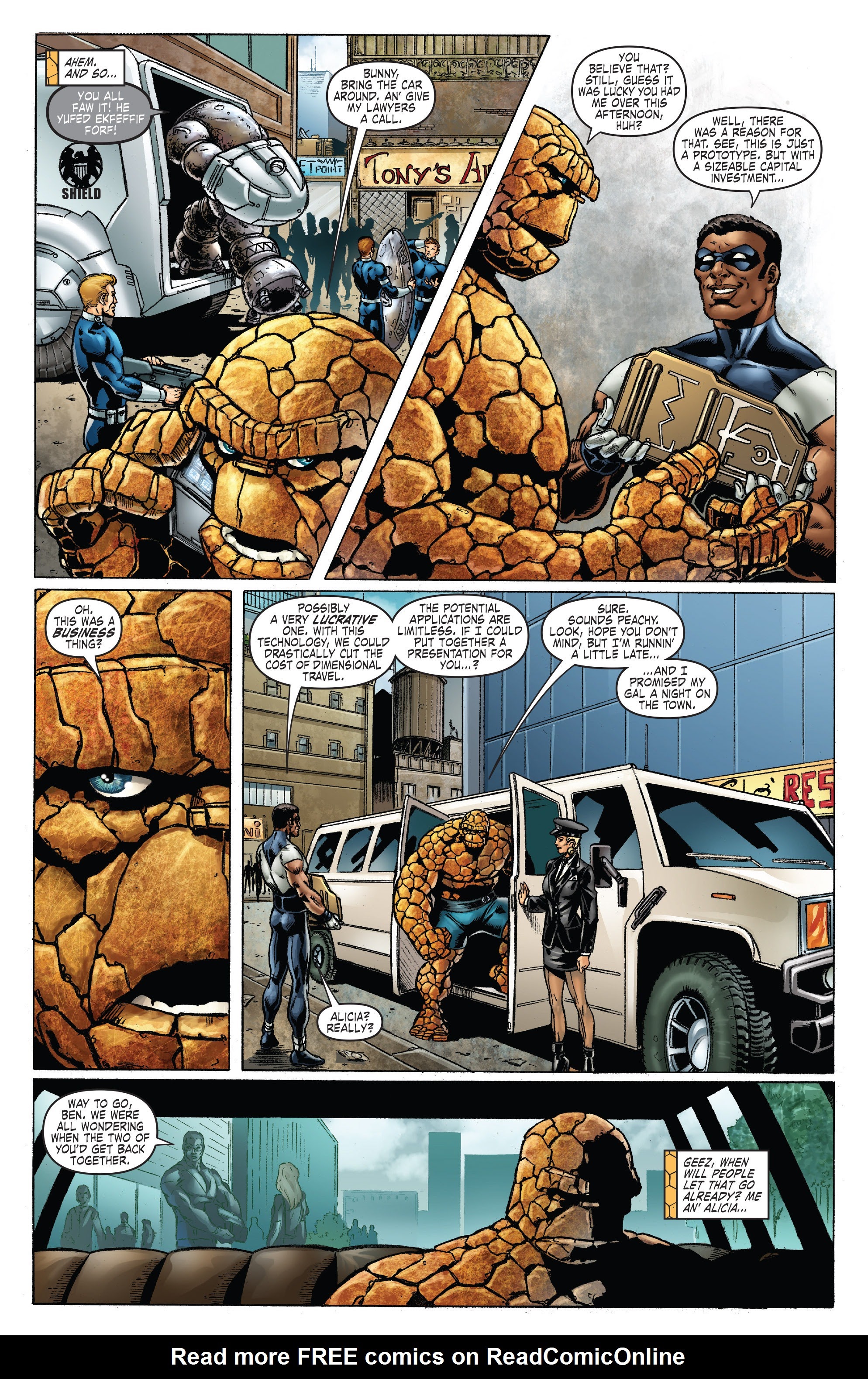Read online The Thing (2006) comic -  Issue # _TPB (Part 1) - 10