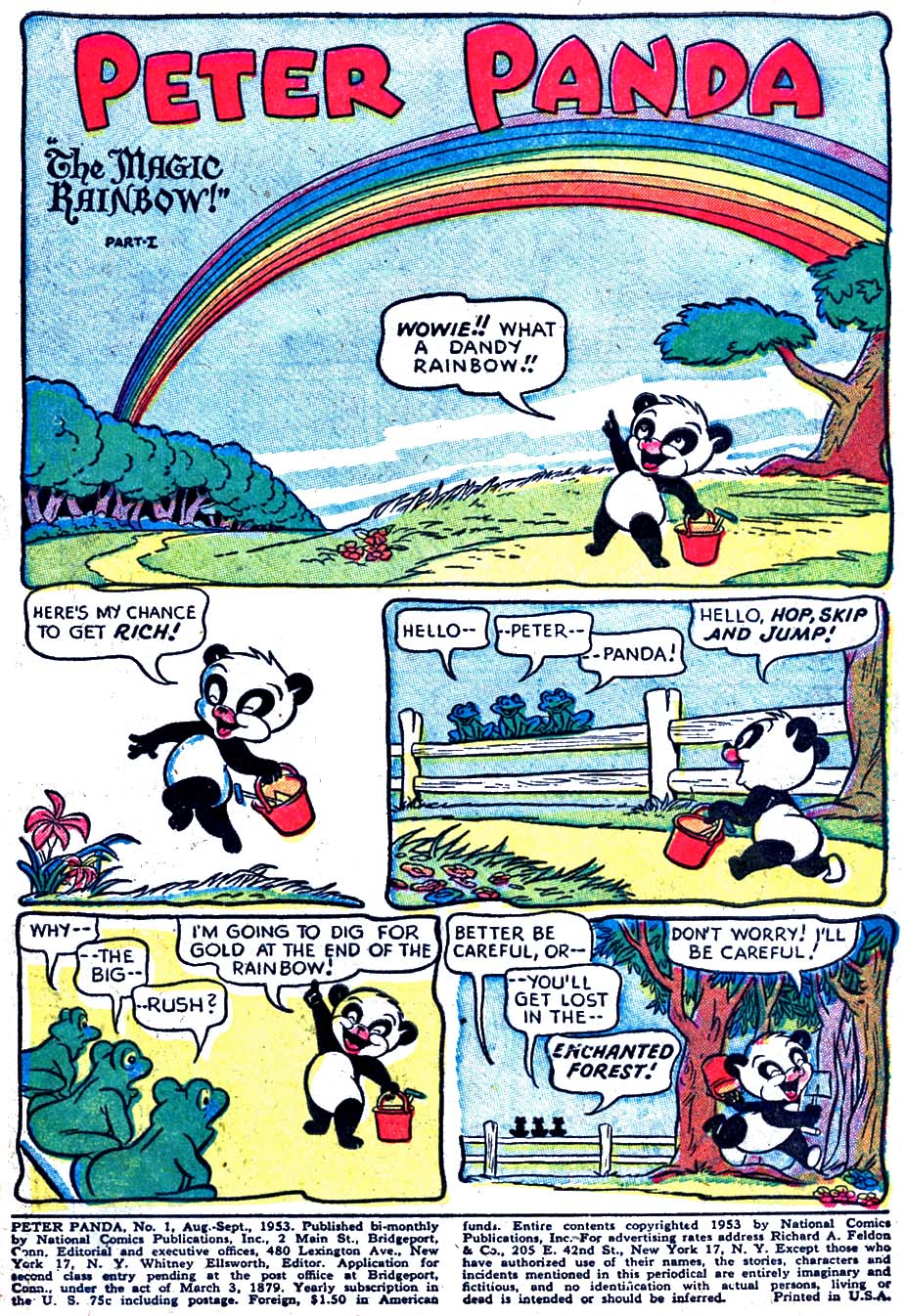 Read online Peter Panda comic -  Issue #1 - 3
