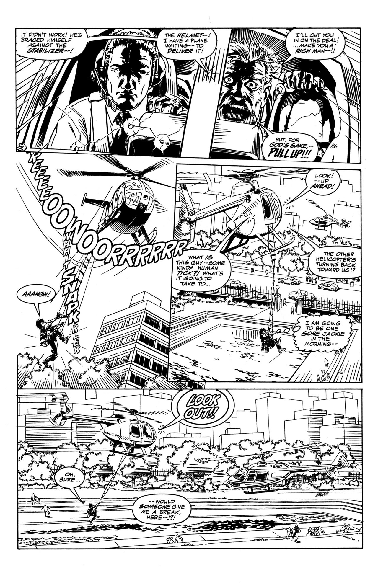 Read online Jackie Chan's Spartan X: Hell Bent Hero For Hire comic -  Issue #2 - 9