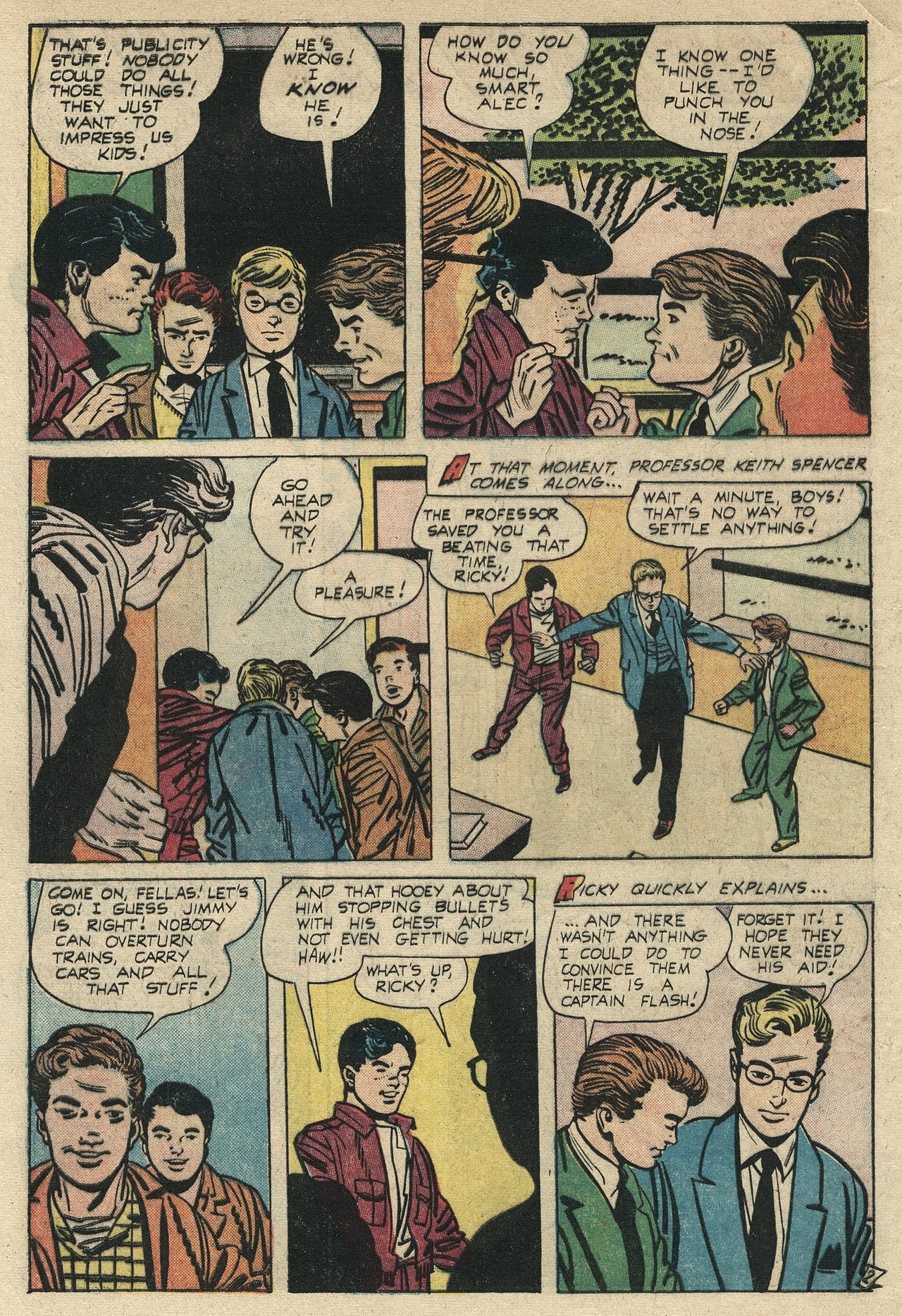 Read online Captain Flash comic -  Issue #4 - 4