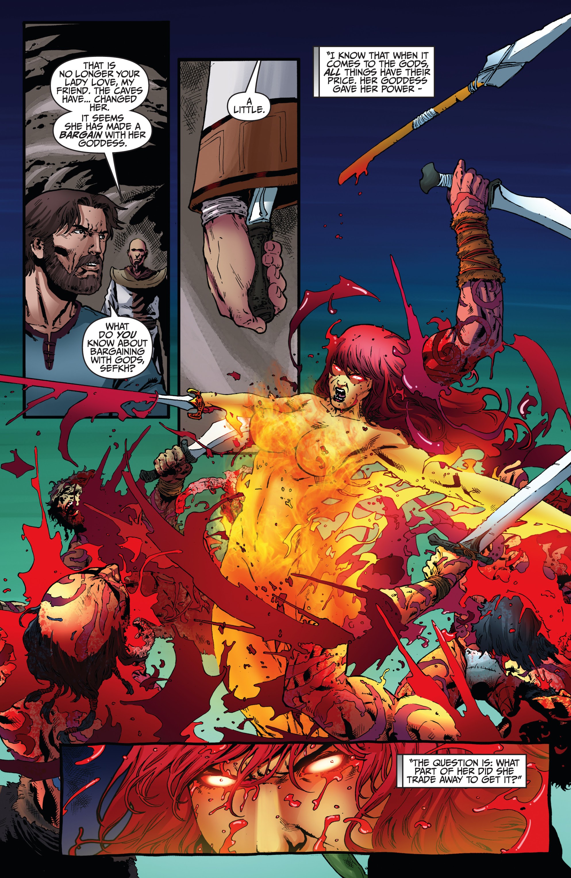 Read online Red Sonja: Vulture's Circle comic -  Issue # _TPB - 72
