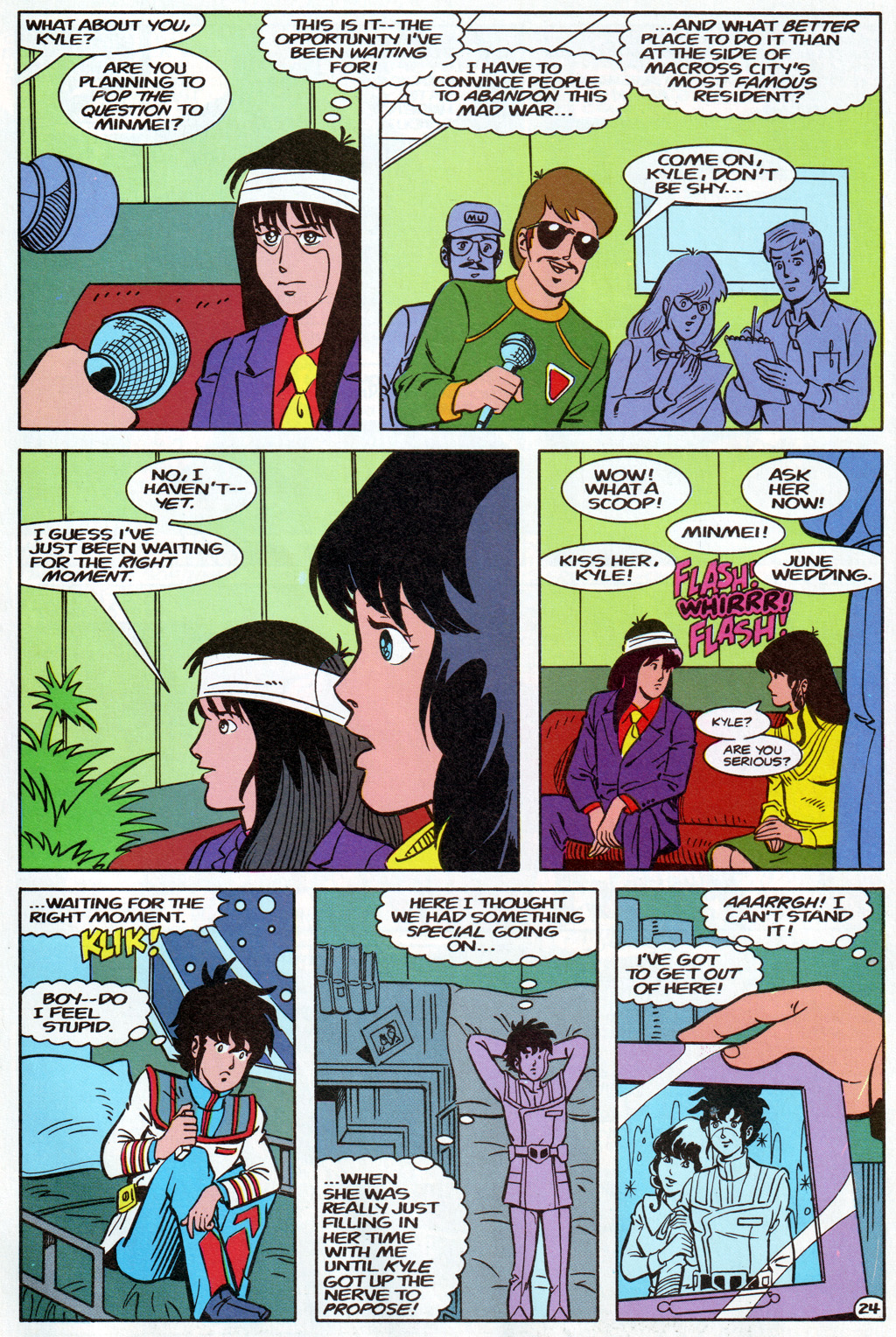 Read online Robotech The Macross Saga comic -  Issue #24 - 26