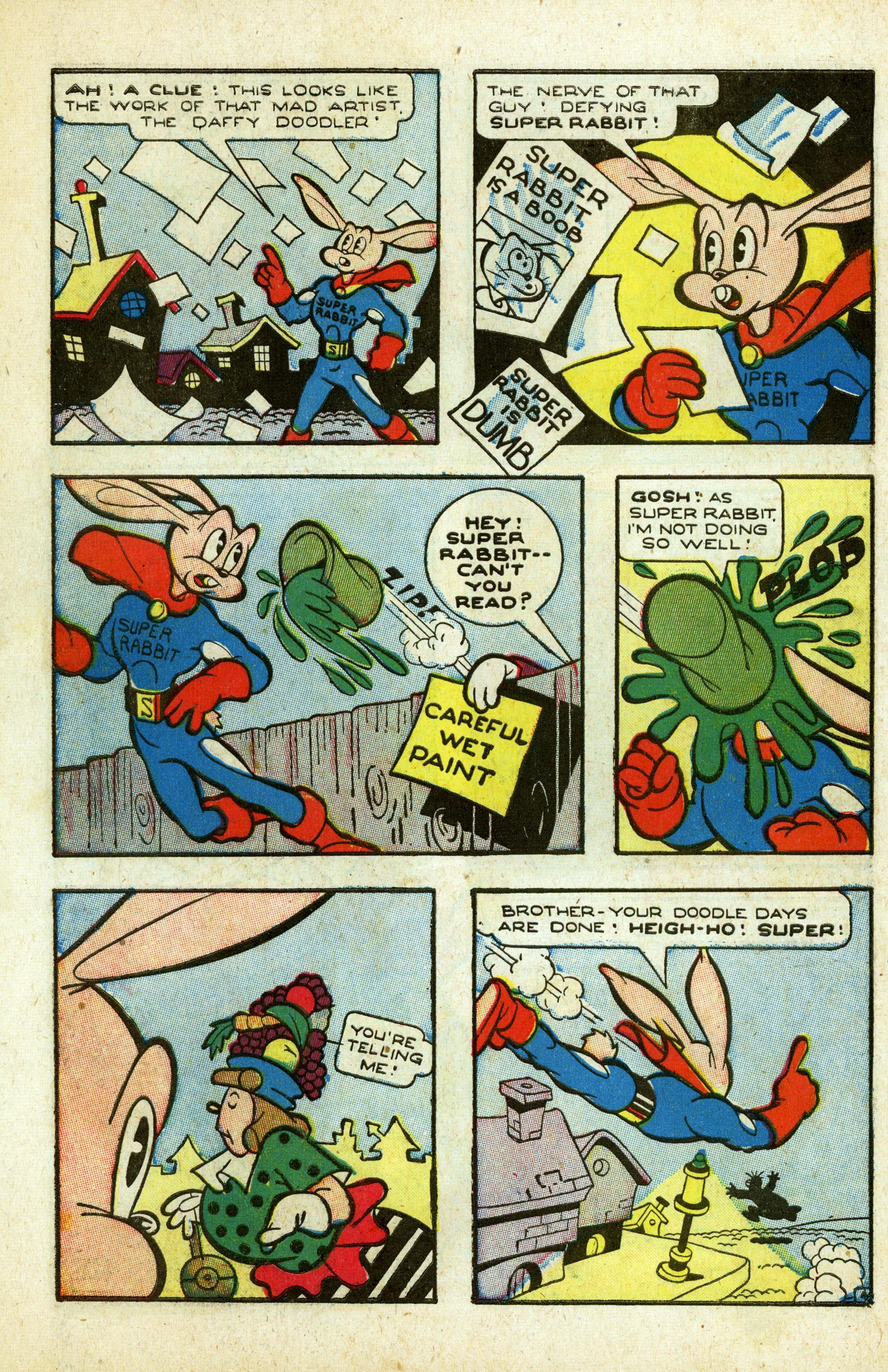 Read online Super Rabbit comic -  Issue #3 - 30