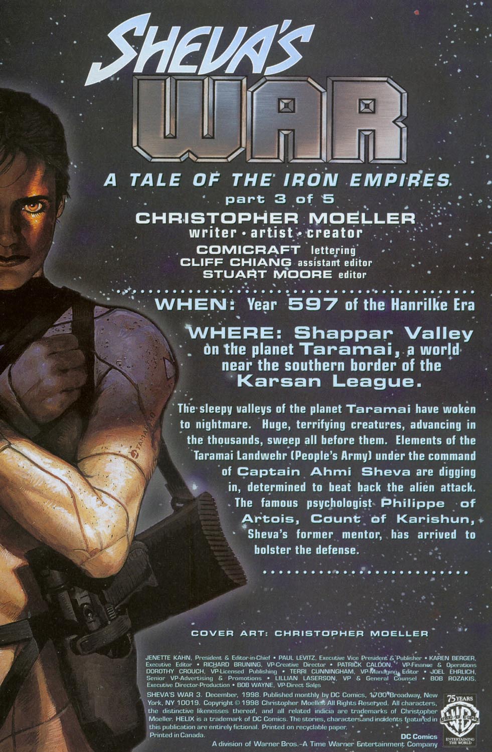 Read online Sheva's War comic -  Issue #3 - 2