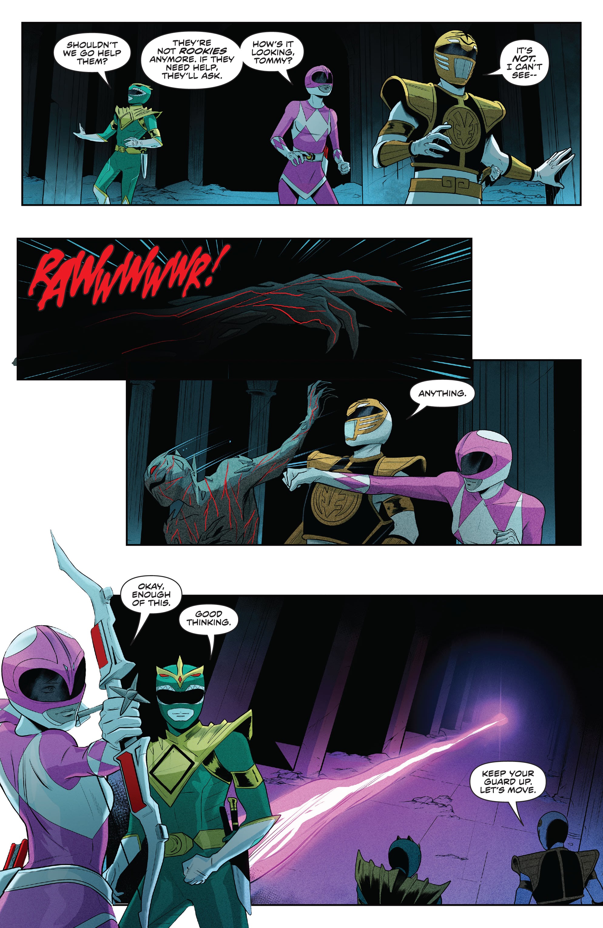 Read online Mighty Morphin Power Rangers comic -  Issue #101 - 22