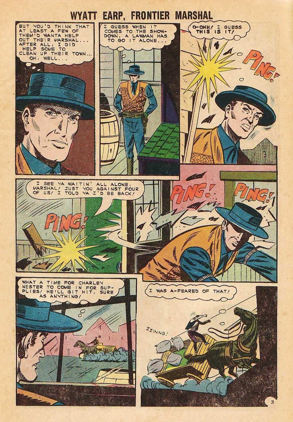 Read online Wyatt Earp Frontier Marshal comic -  Issue #58 - 11