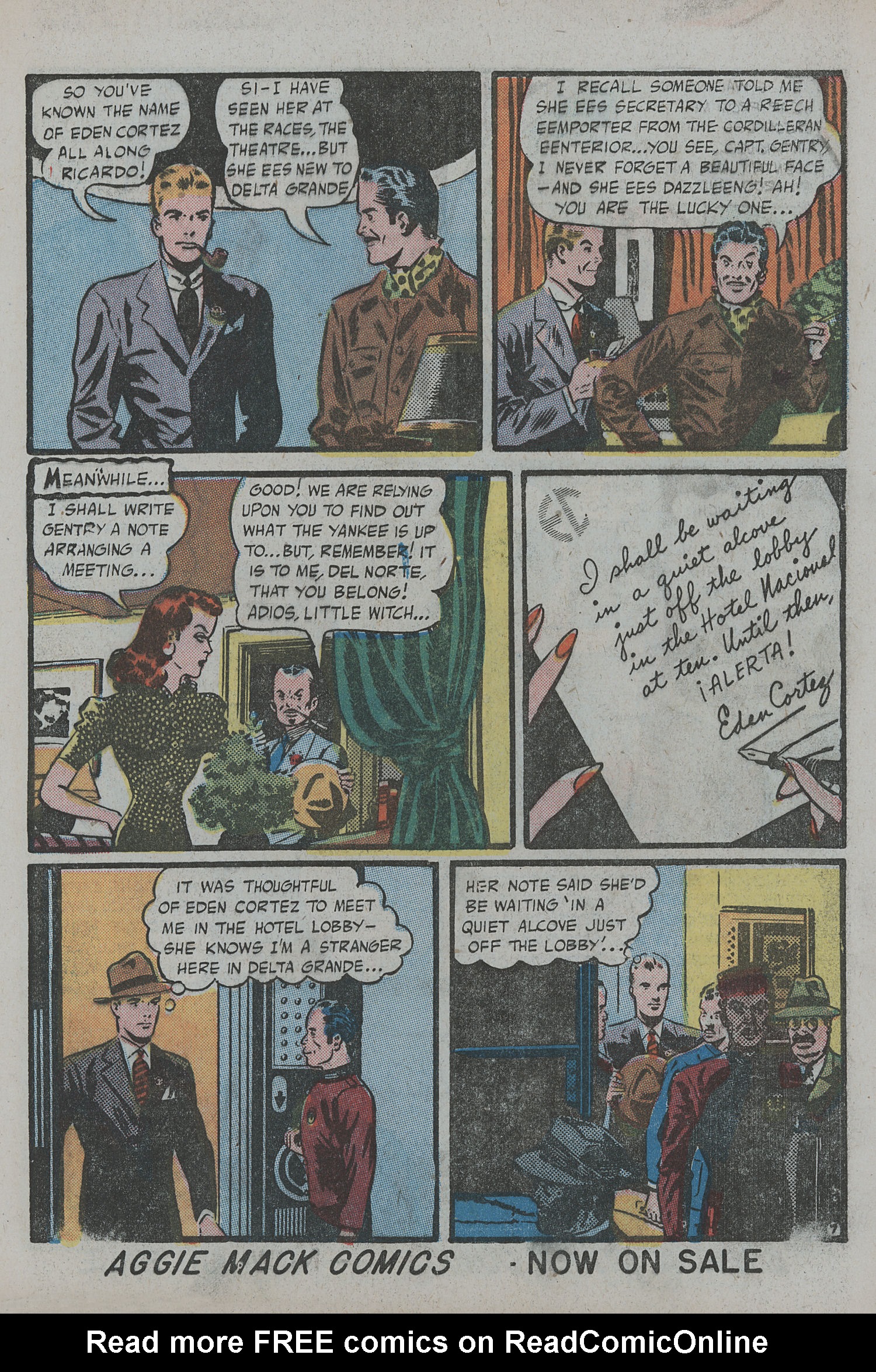 Read online Bruce Gentry comic -  Issue #1 - 9