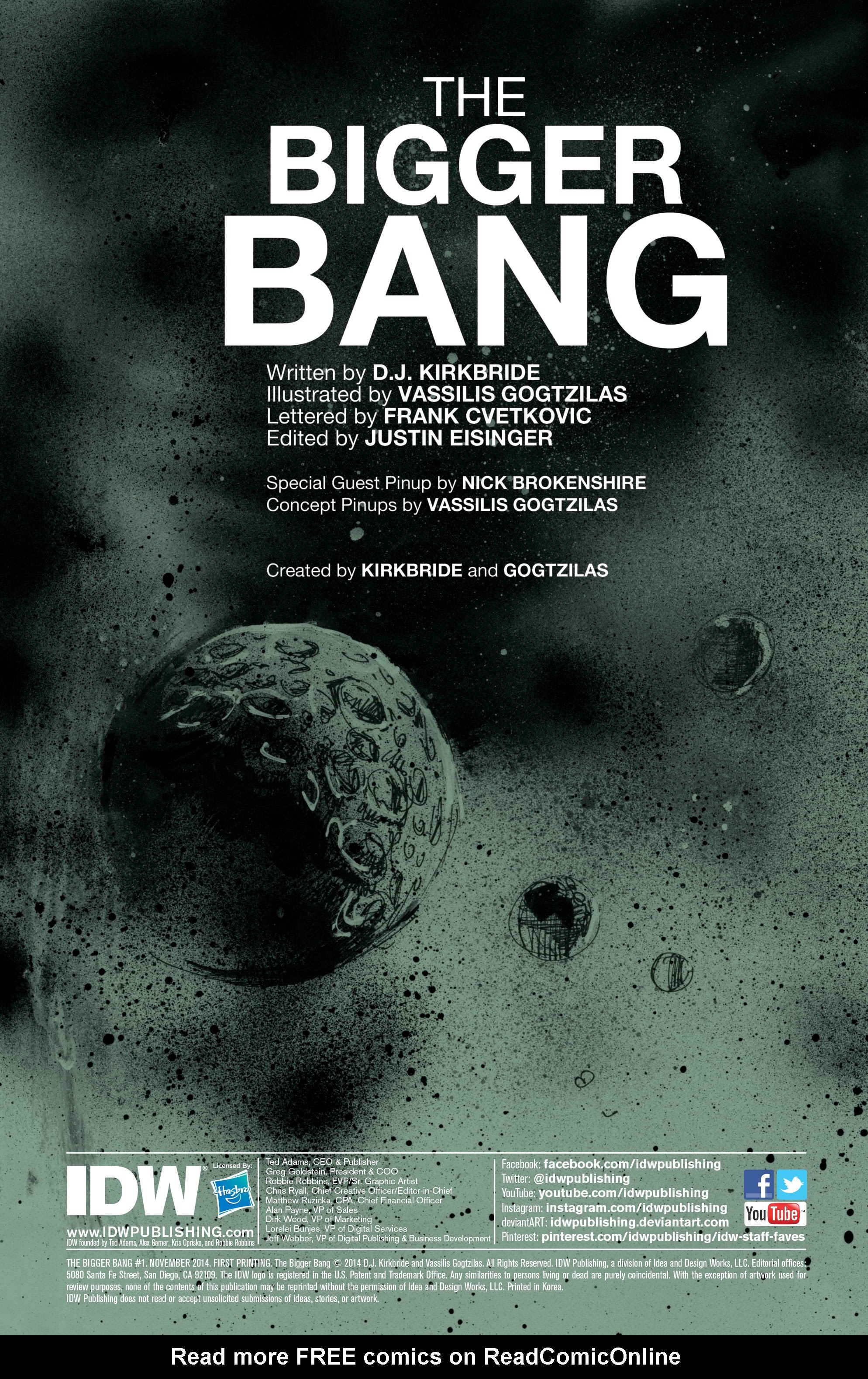 Read online The Bigger Bang comic -  Issue #1 - 2