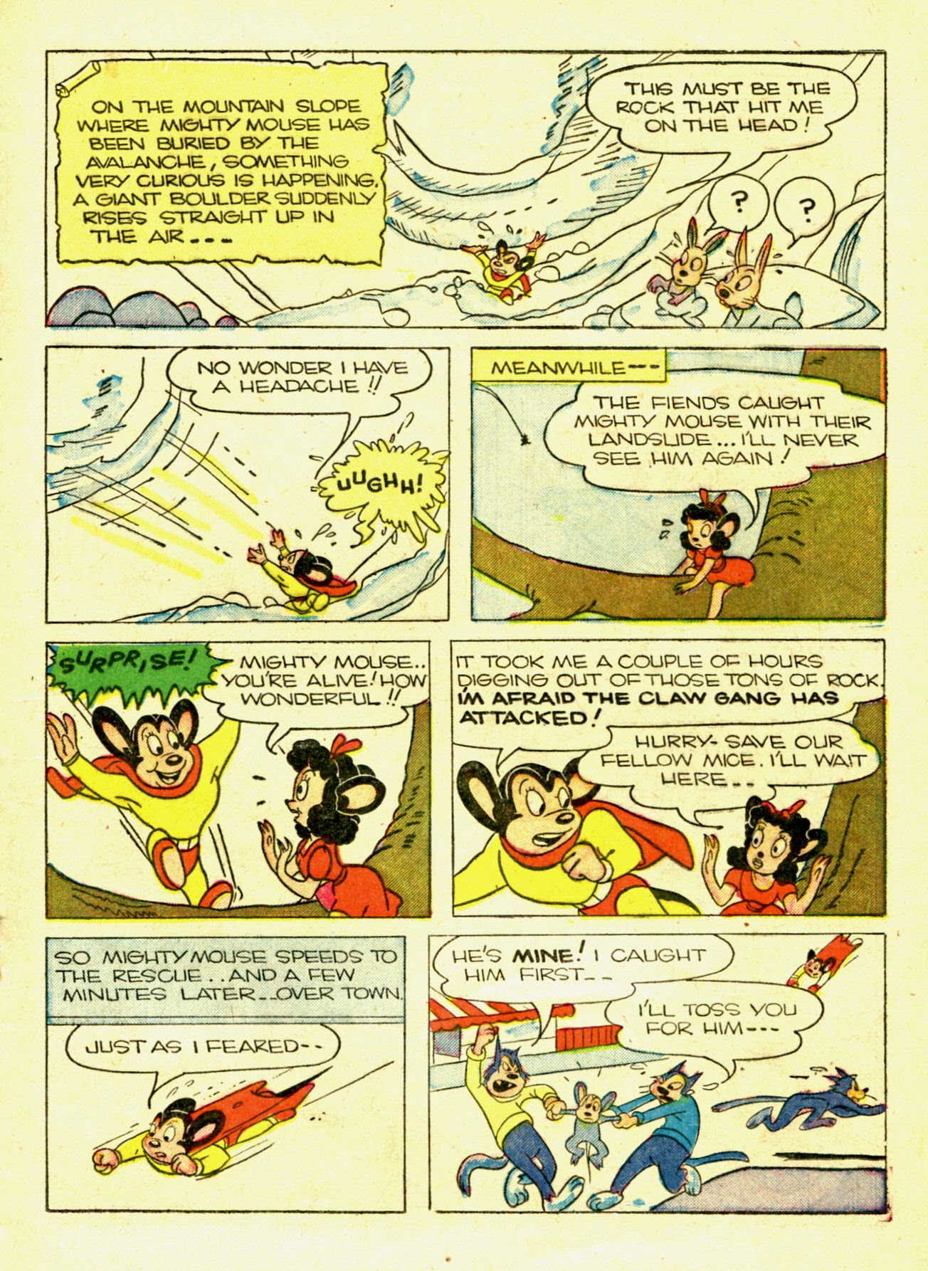 Read online Paul Terry's Mighty Mouse Comics comic -  Issue #36 - 14