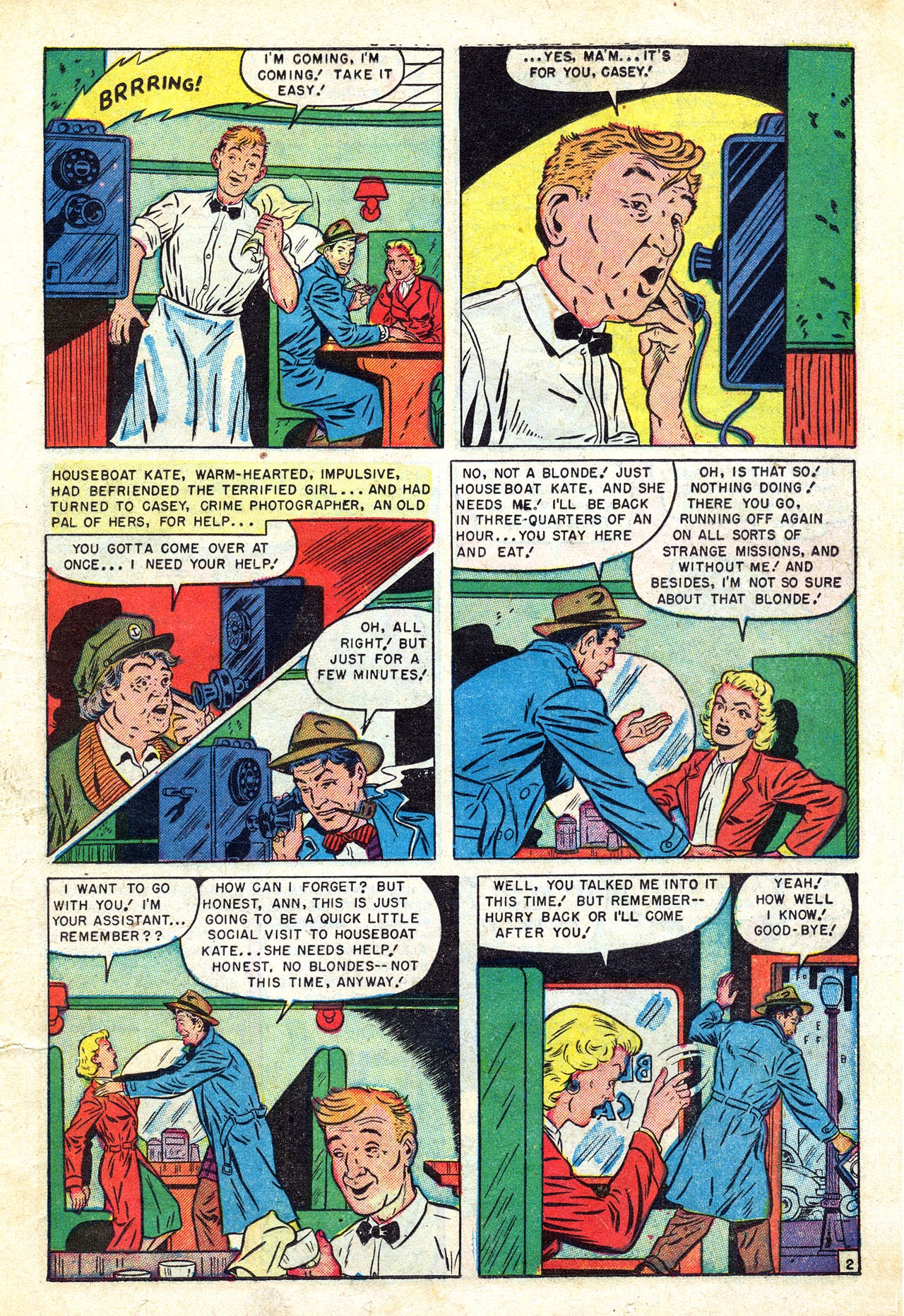 Read online Casey Crime Photographer comic -  Issue #1 - 19