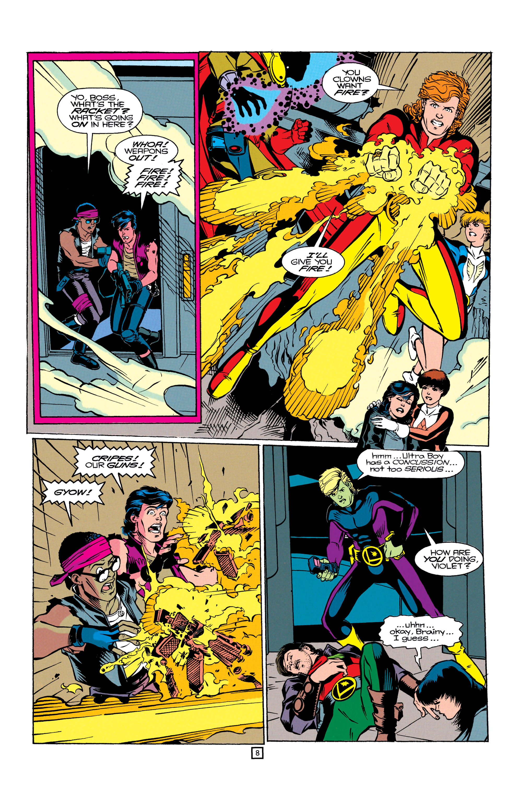 Read online Legionnaires comic -  Issue #2 - 8