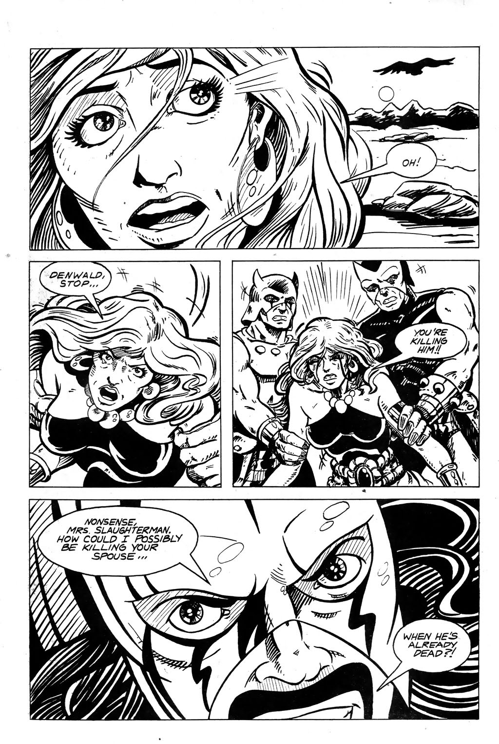Read online Slaughterman comic -  Issue #1 - 4