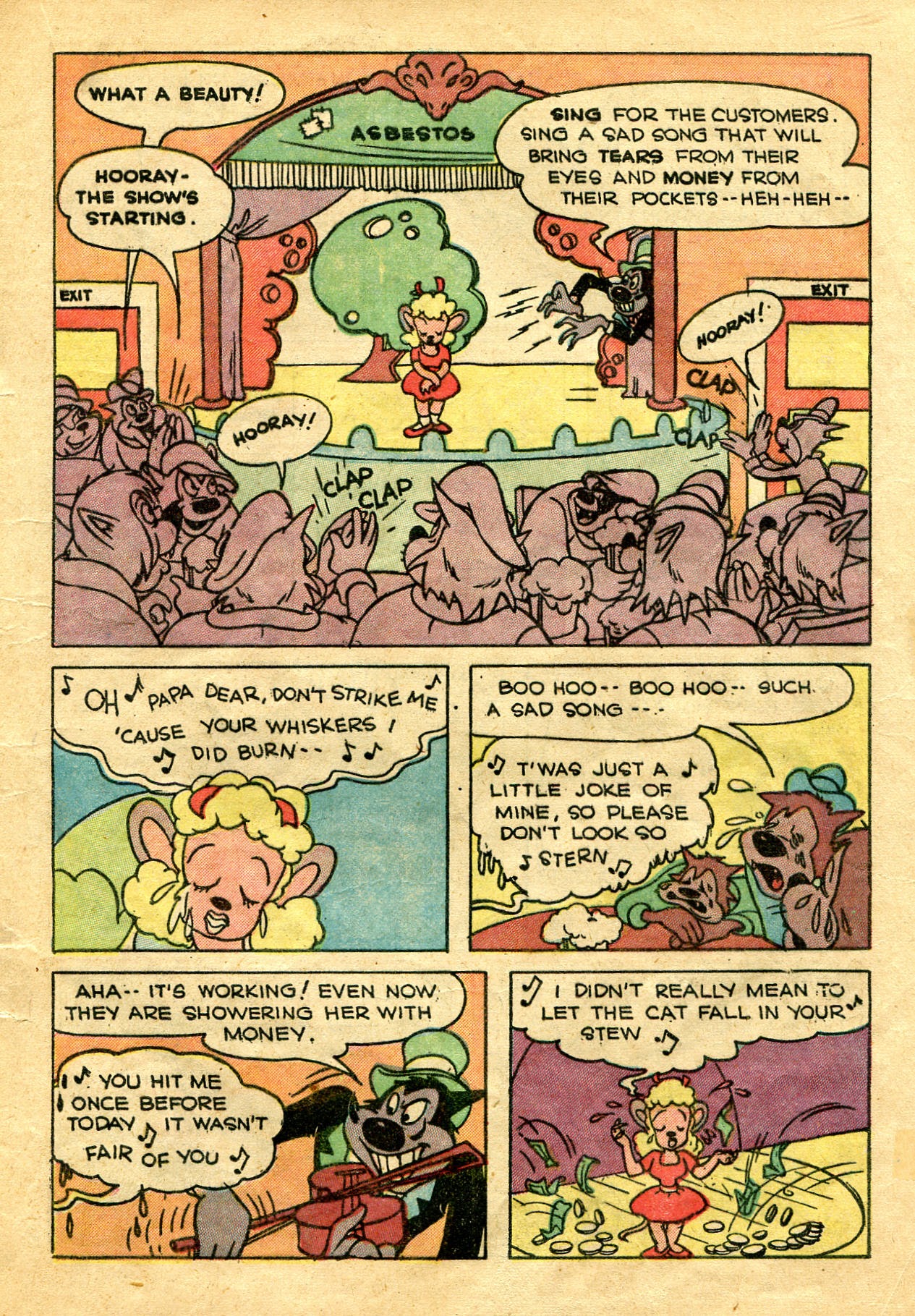 Read online Paul Terry's Mighty Mouse Comics comic -  Issue #12 - 17