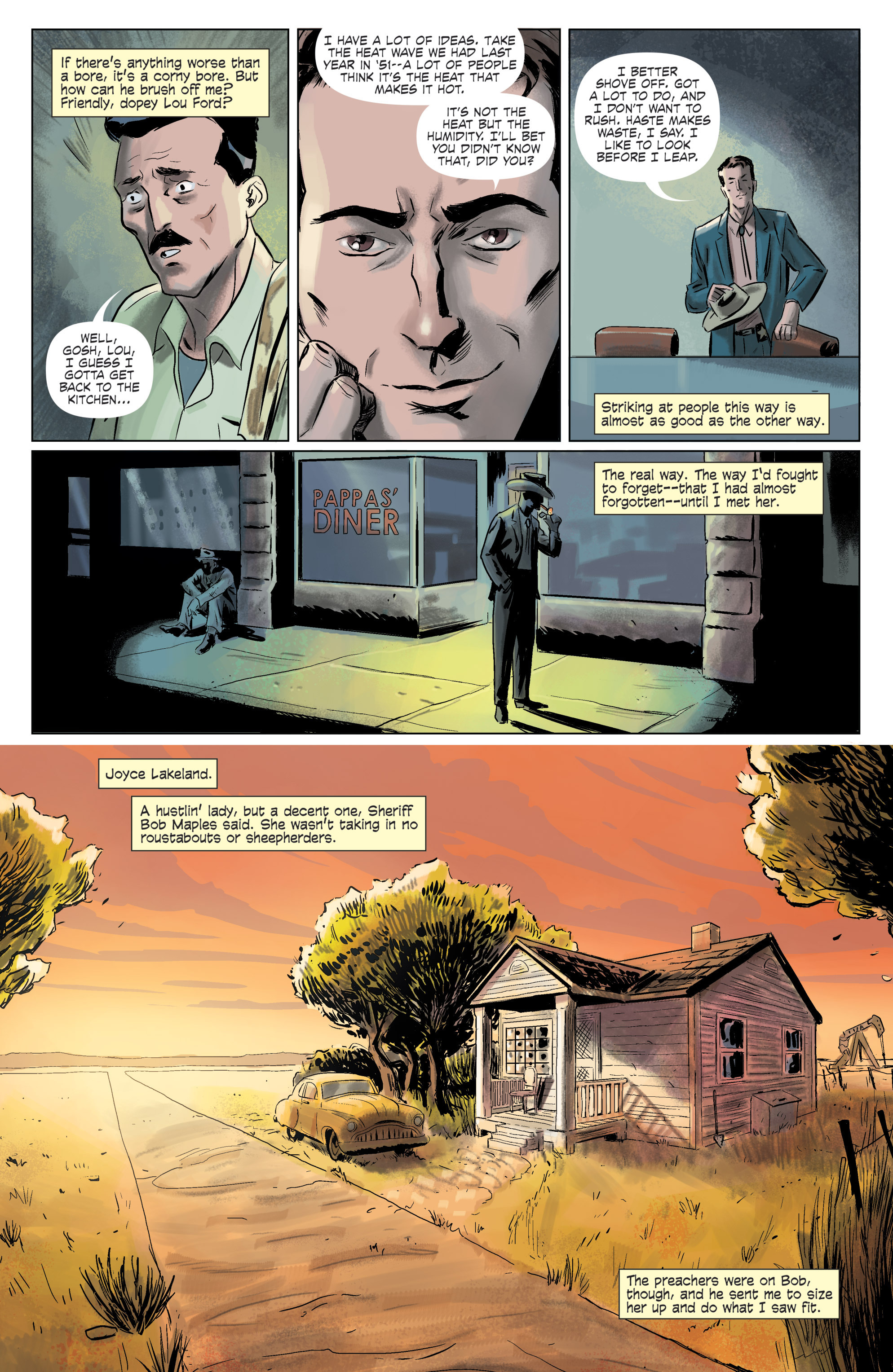 Read online Jim Thompson's The Killer Inside Me comic -  Issue #1 - 4