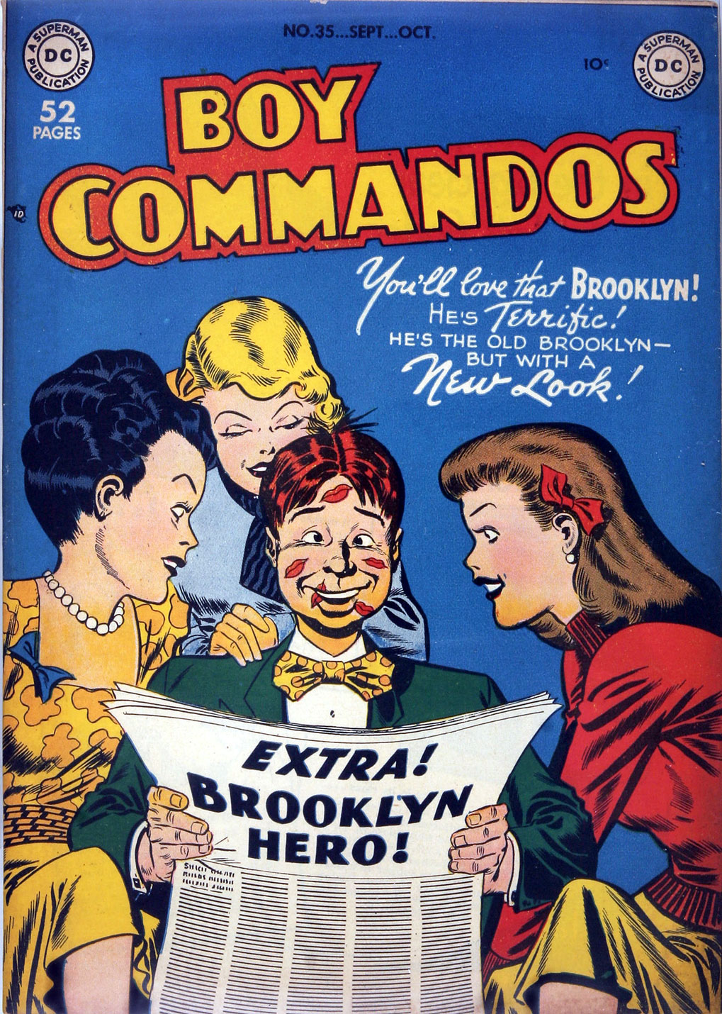 Read online Boy Commandos comic -  Issue #35 - 1