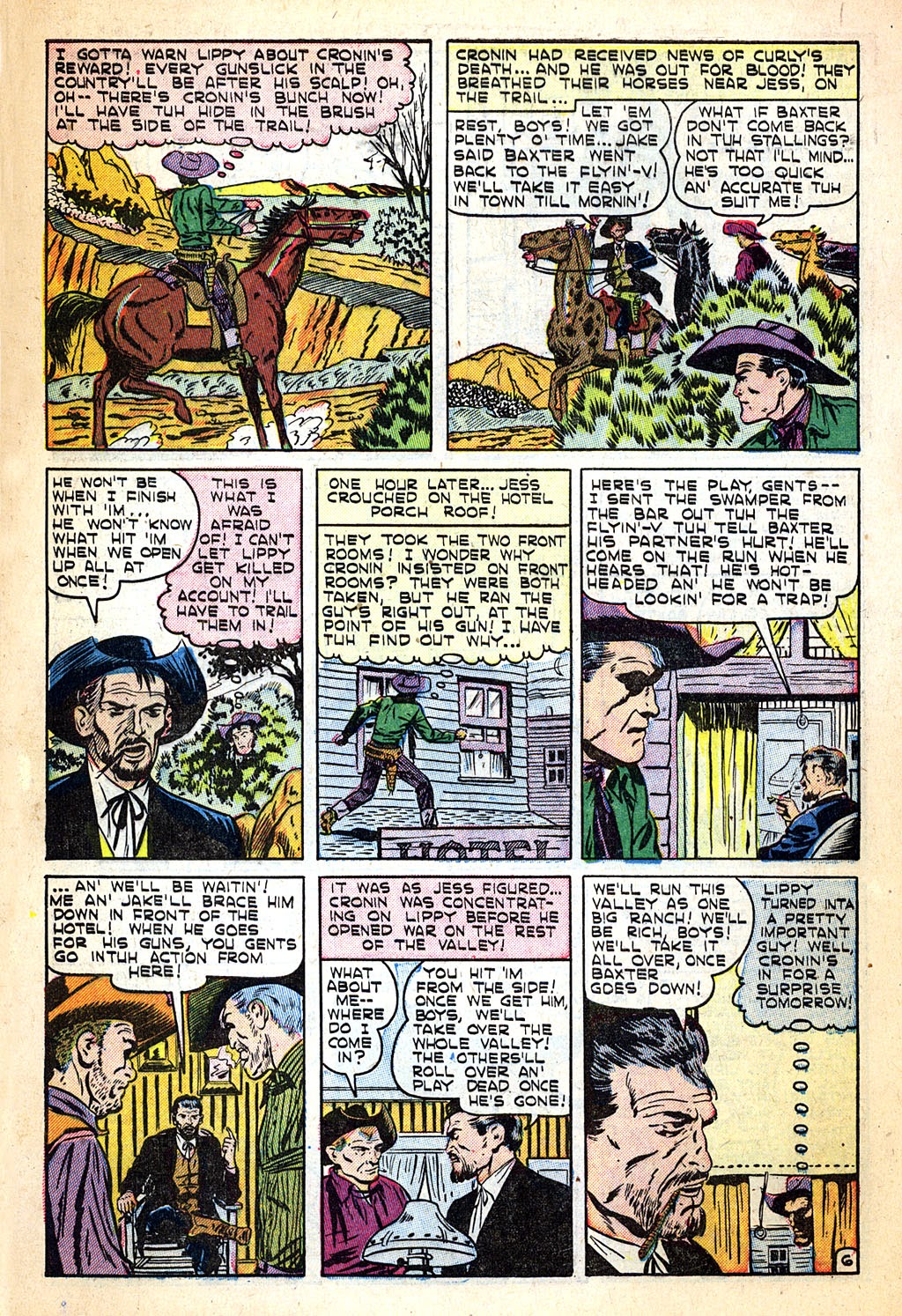 Read online Western Thrillers (1954) comic -  Issue #1 - 8