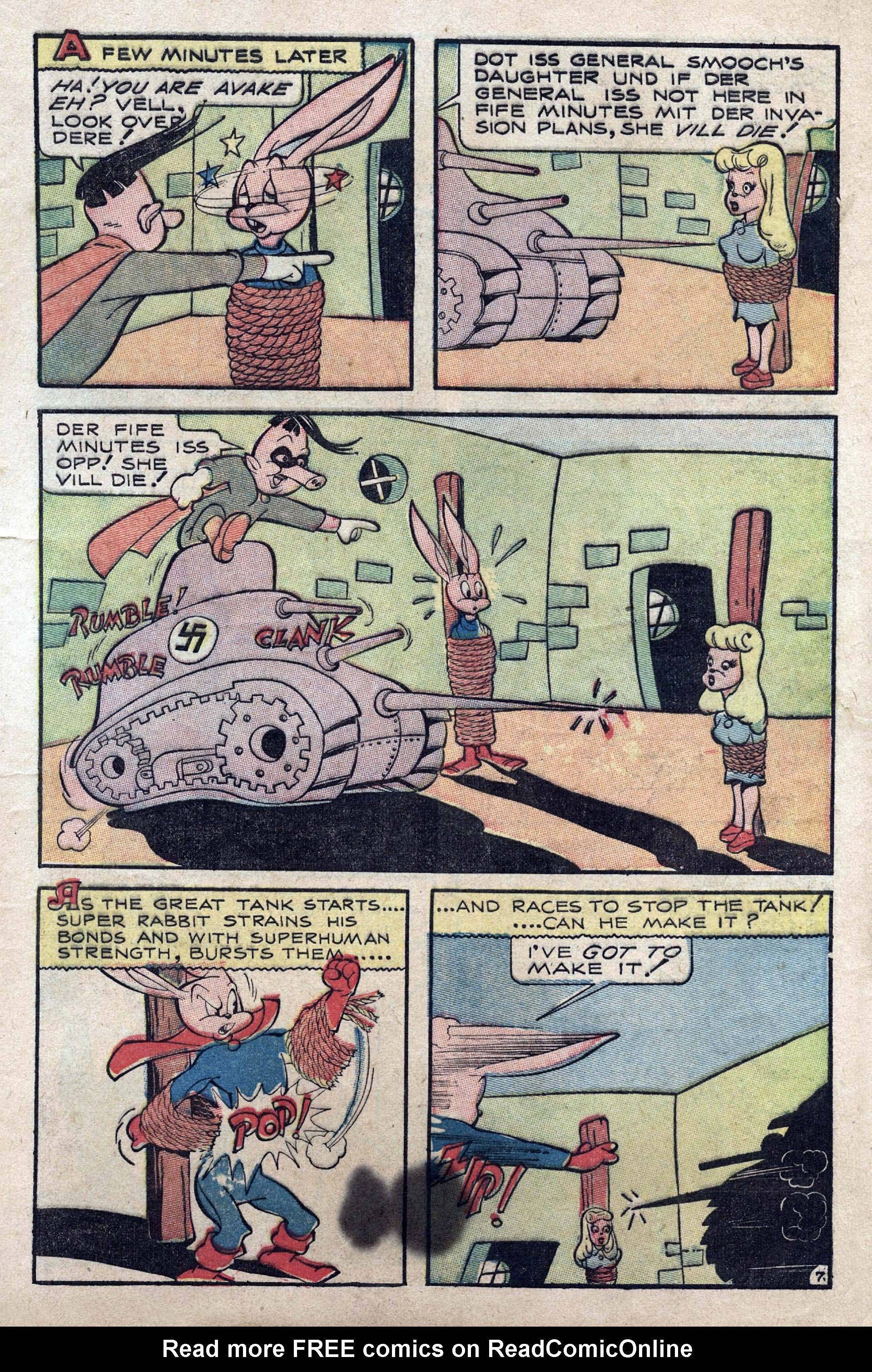 Read online Super Rabbit comic -  Issue #1 - 9