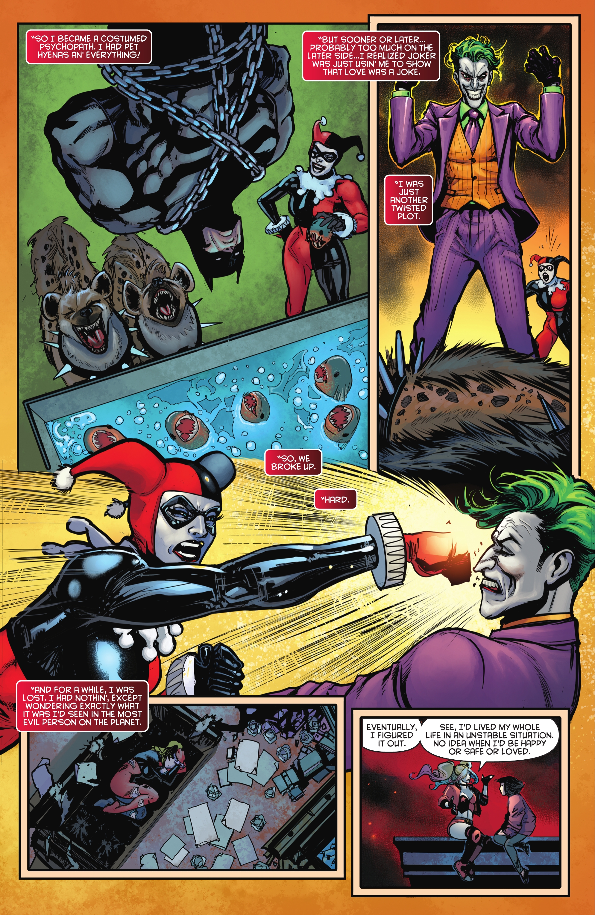 Read online Harley Quinn: The Arkham Asylum Files comic -  Issue #1 - 12