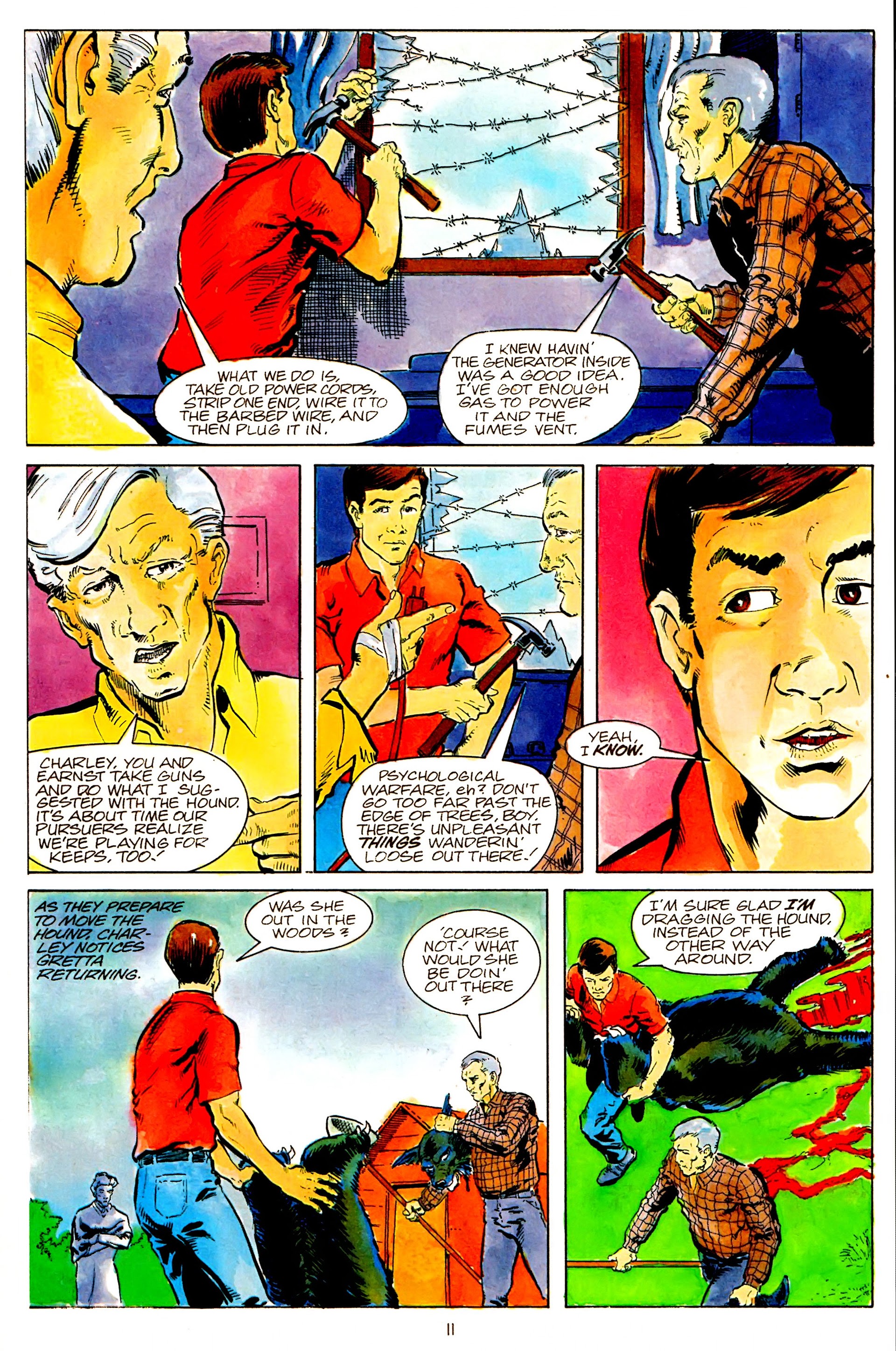 Read online Fright Night (1988) comic -  Issue #7 - 13