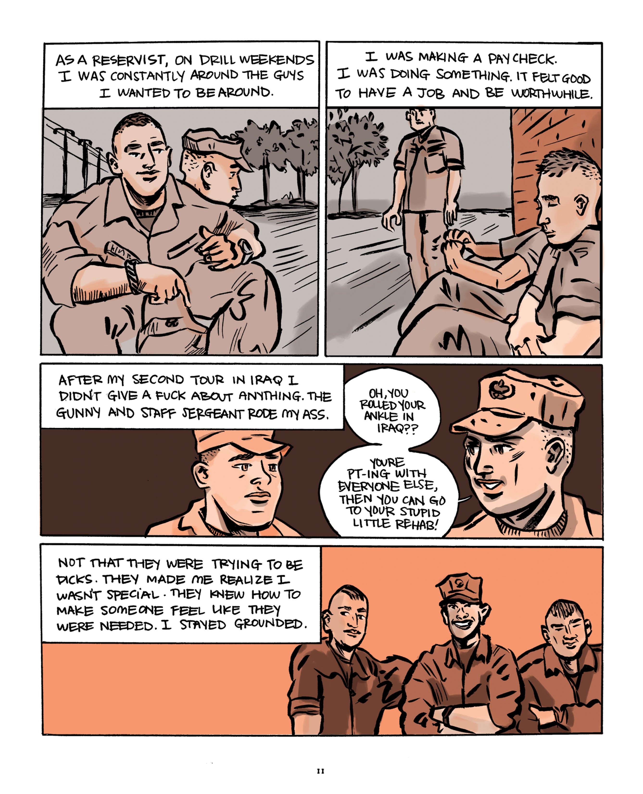 Read online Invisible Wounds: Graphic Journalism by Jess Ruliffson comic -  Issue # TPB (Part 1) - 18
