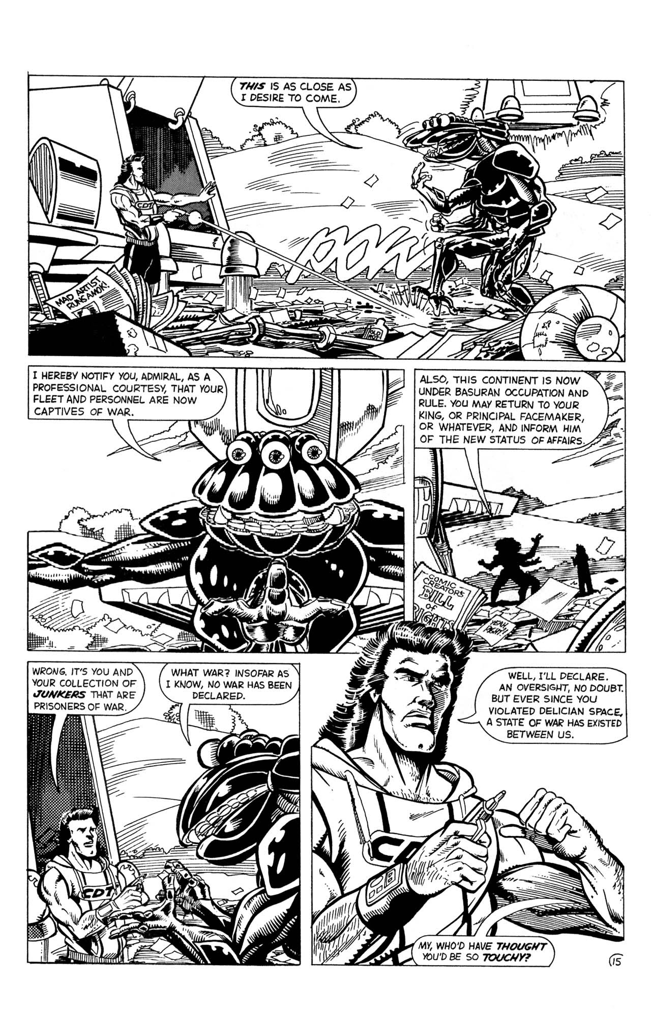 Read online Retief: The Garbage Invasion comic -  Issue # Full - 18