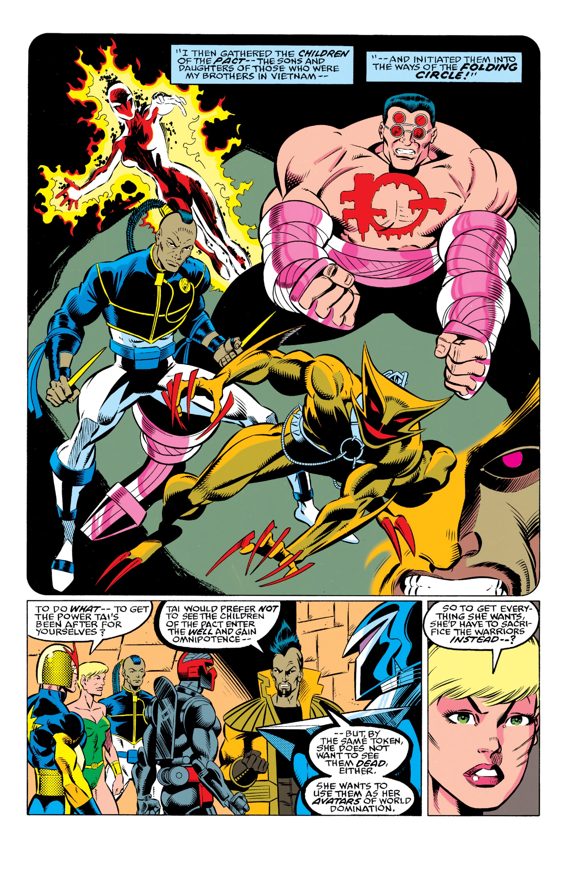 Read online The New Warriors comic -  Issue #25 - 14