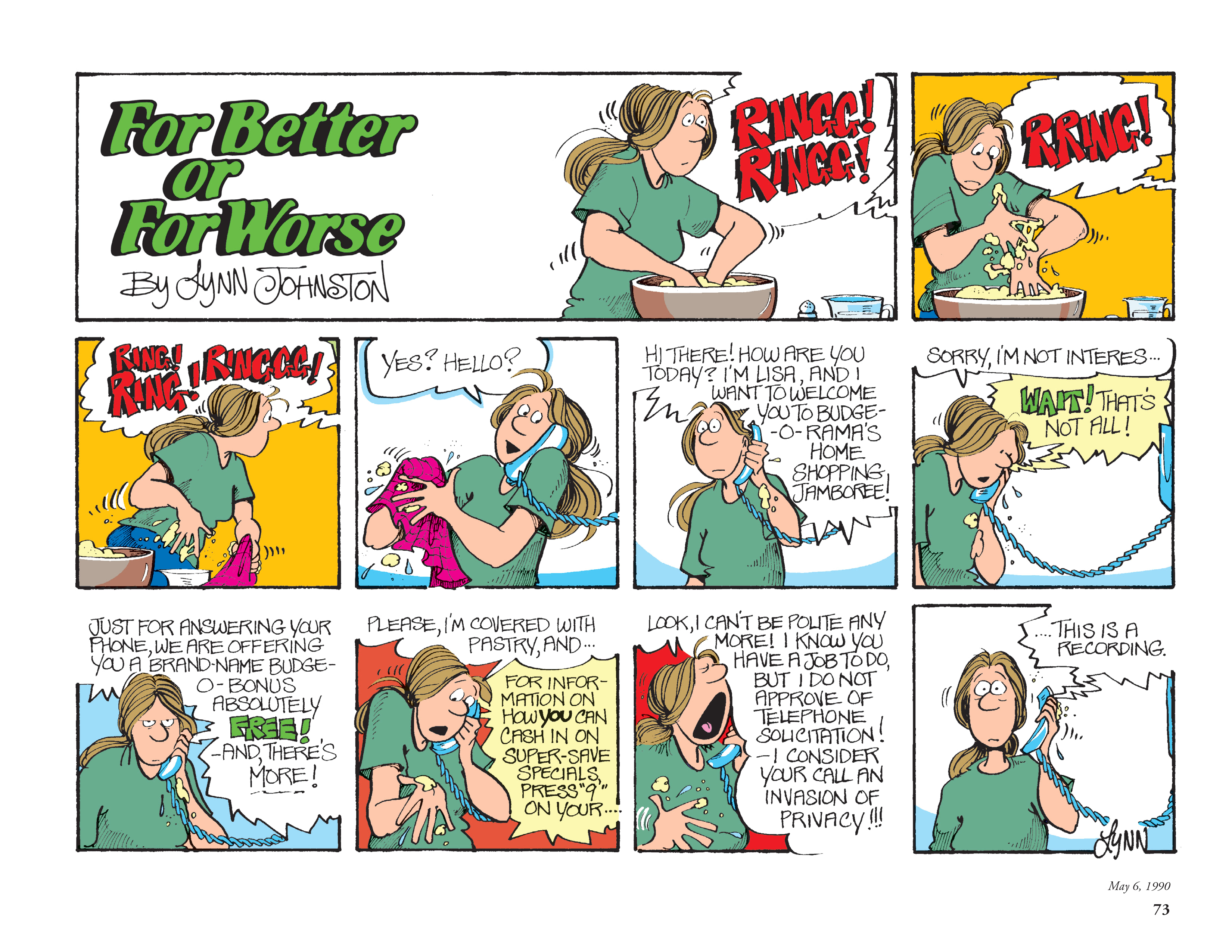 Read online For Better Or For Worse: The Complete Library comic -  Issue # TPB 4 (Part 1) - 73