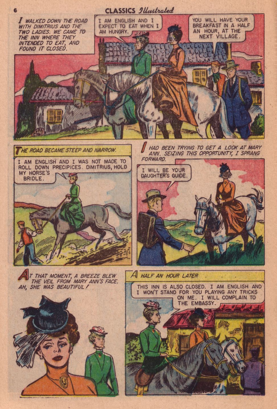 Read online Classics Illustrated comic -  Issue #127 - 8