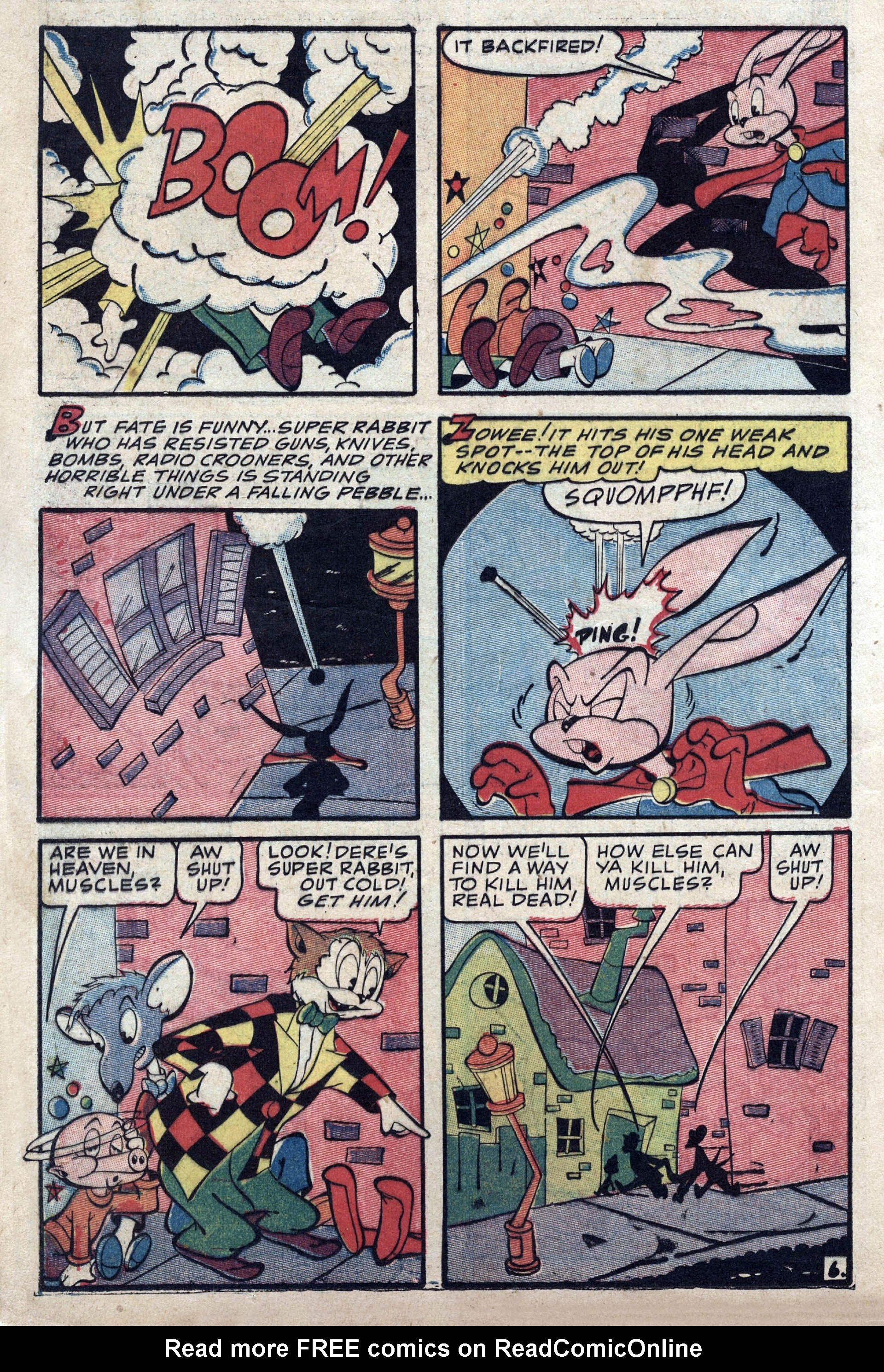 Read online Super Rabbit comic -  Issue #1 - 18
