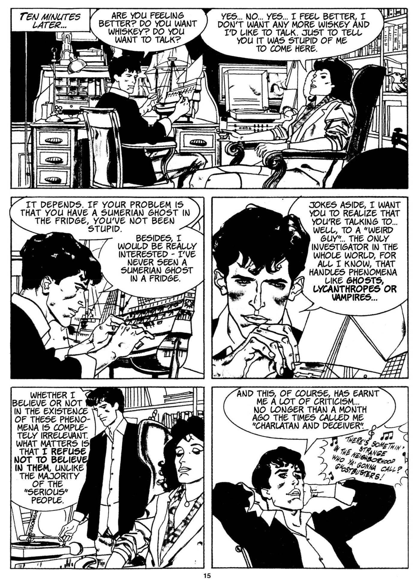 Read online Dylan Dog (1986) comic -  Issue #1 - 15
