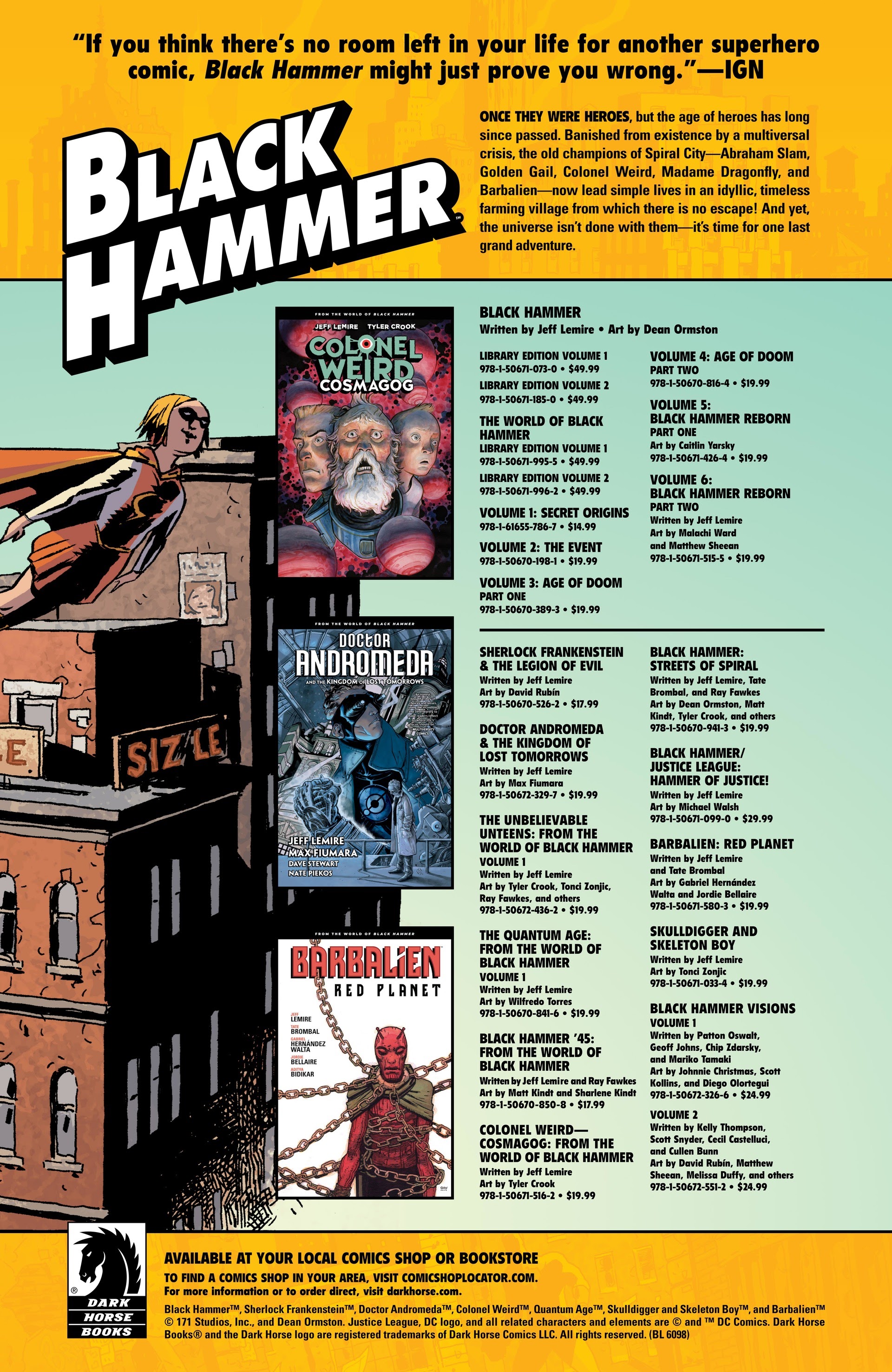 Read online Black Hammer Omnibus comic -  Issue # TPB 1 (Part 4) - 101