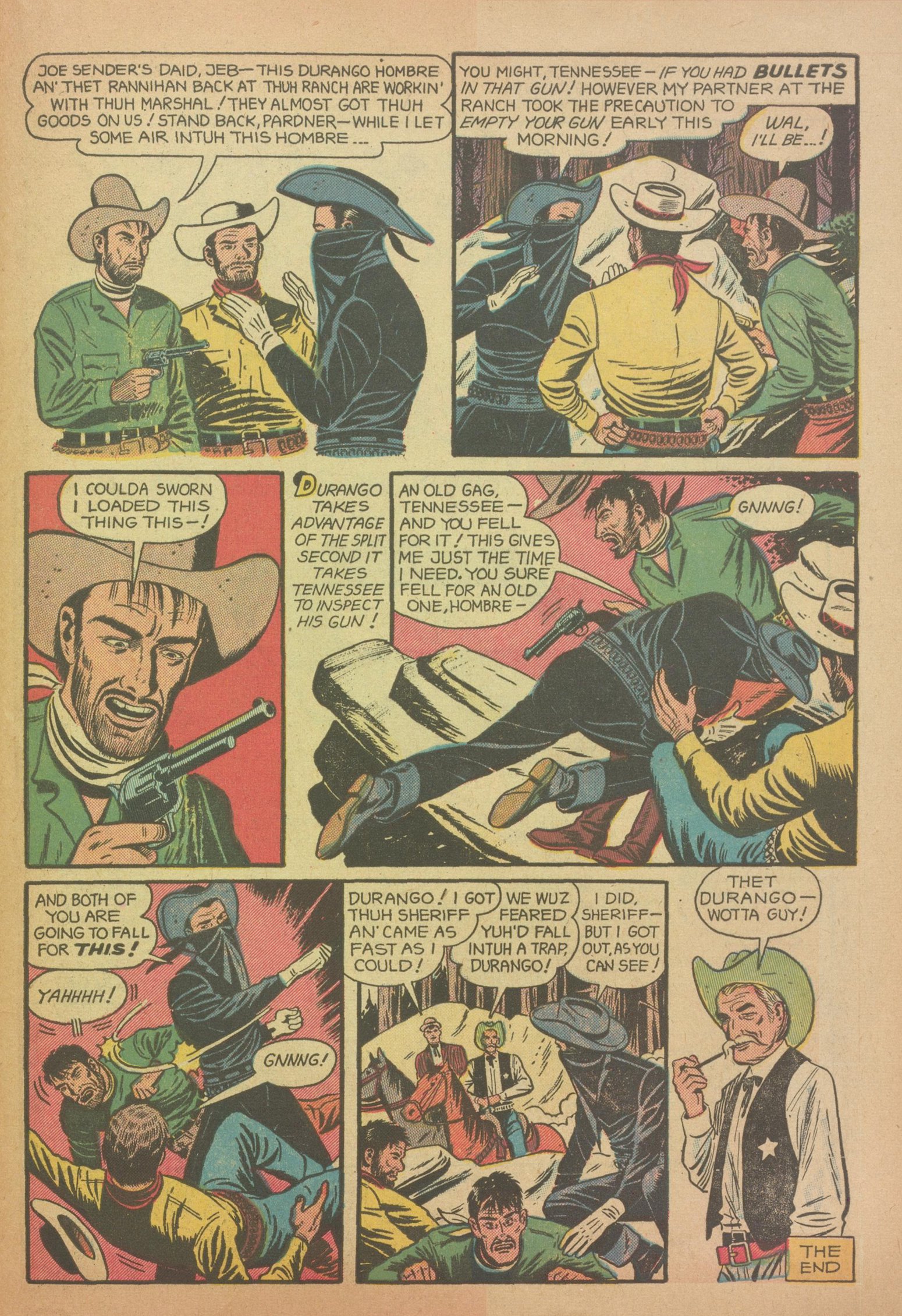Read online Charles Starrett as The Durango Kid comic -  Issue #30 - 33