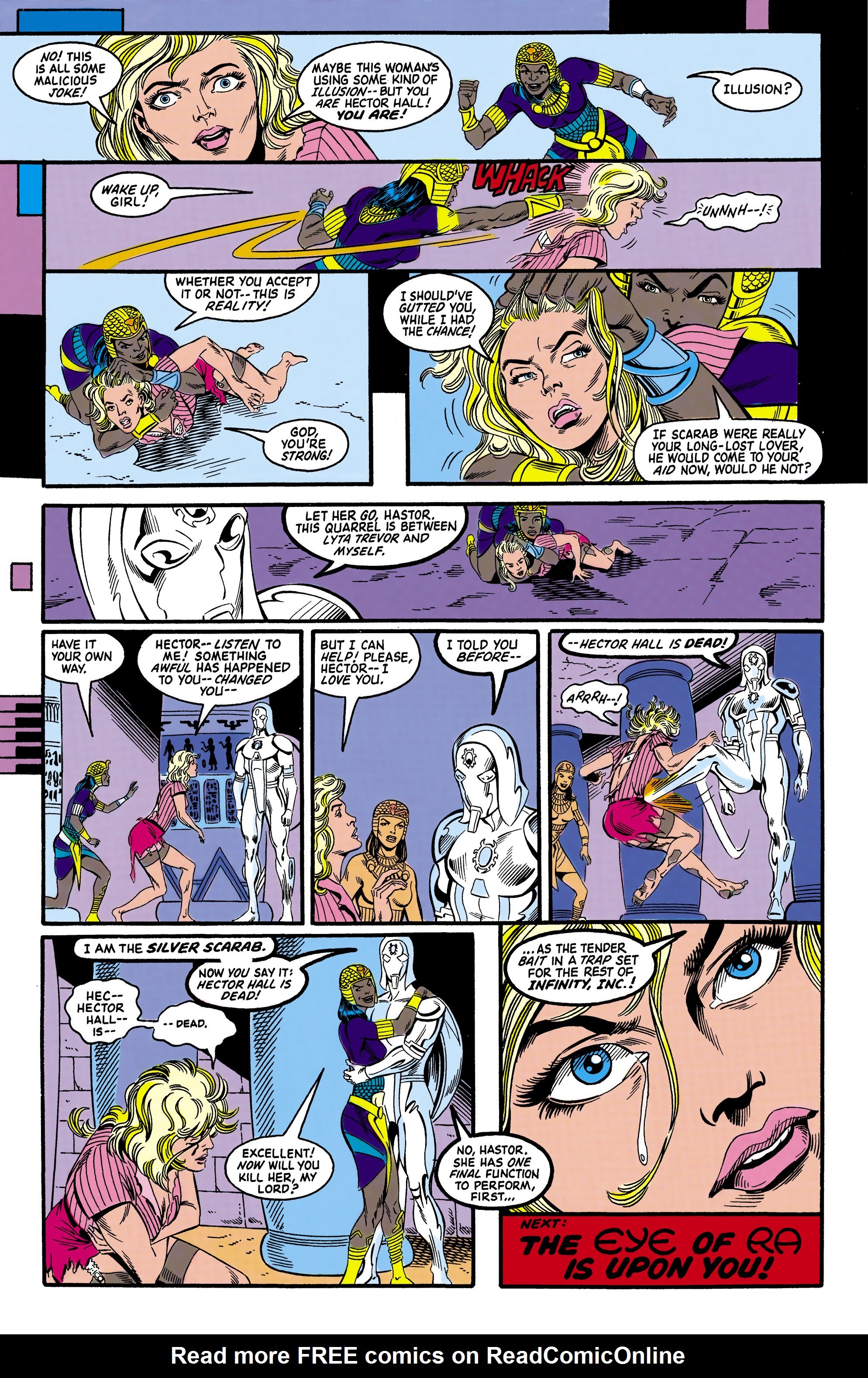 Read online Infinity Inc. (1984) comic -  Issue #42 - 28