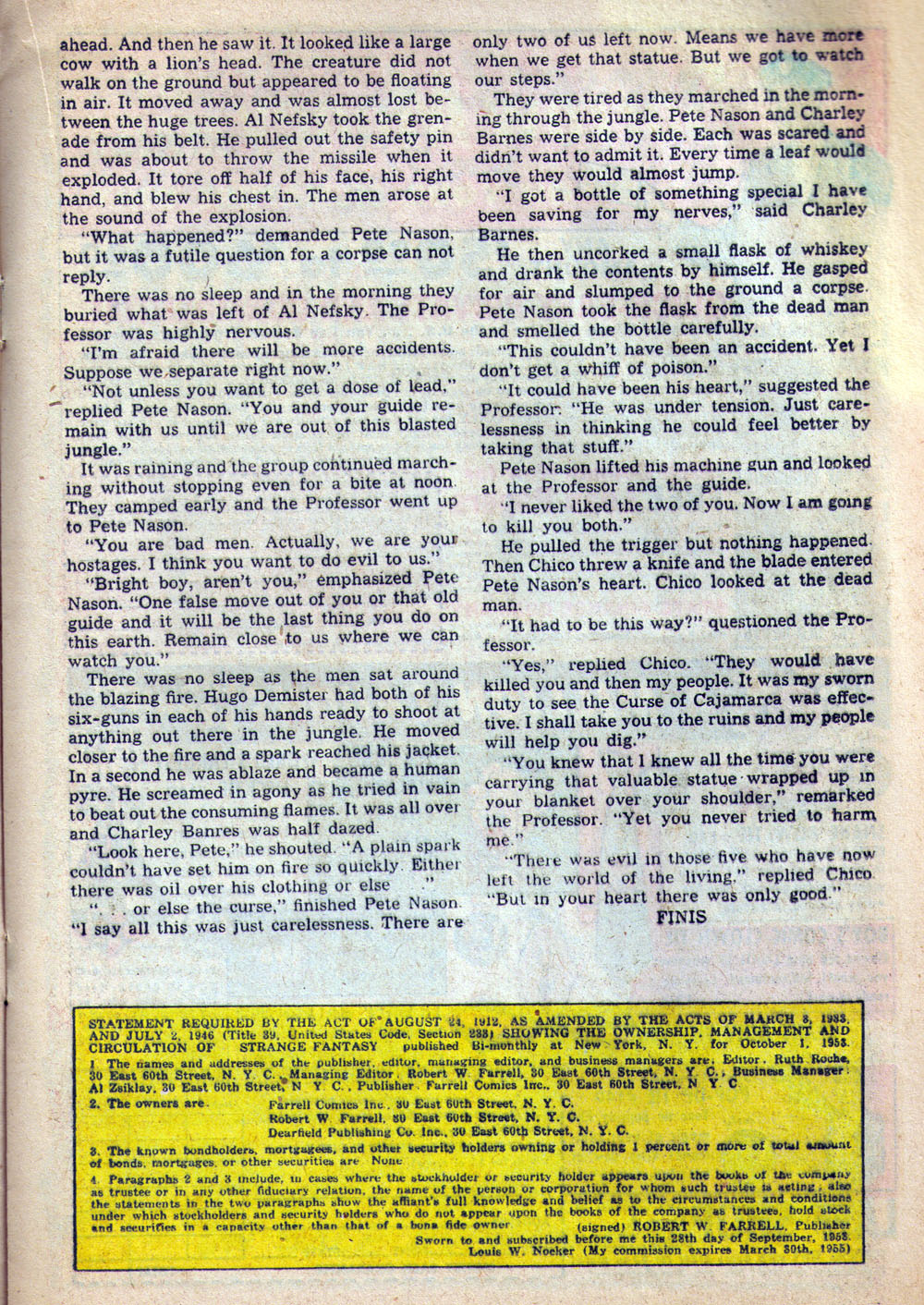 Read online Strange Fantasy comic -  Issue #10 - 17