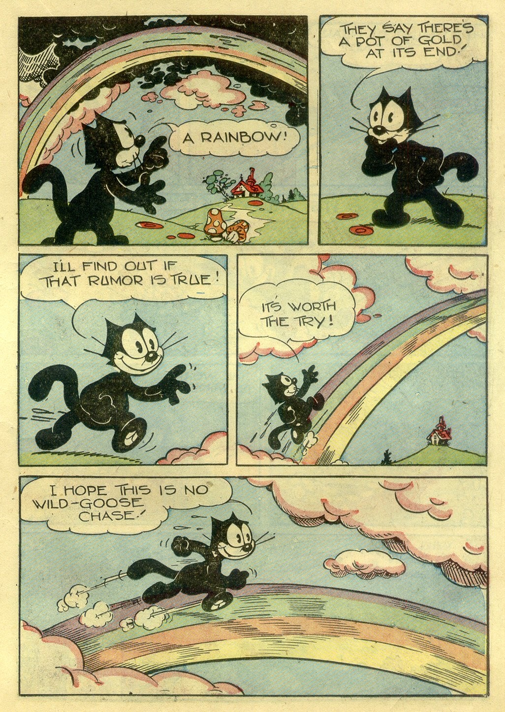 Read online Felix the Cat (1948) comic -  Issue #1 - 21