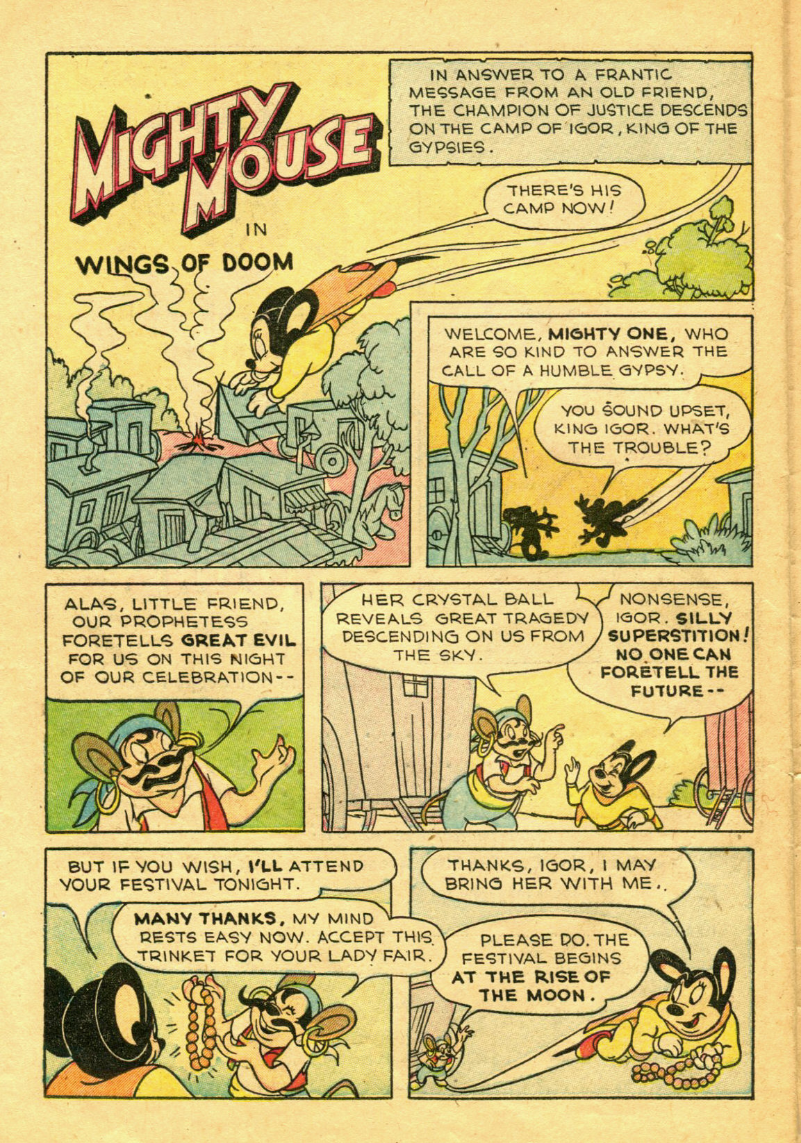 Read online Paul Terry's Mighty Mouse Comics comic -  Issue #8 - 26