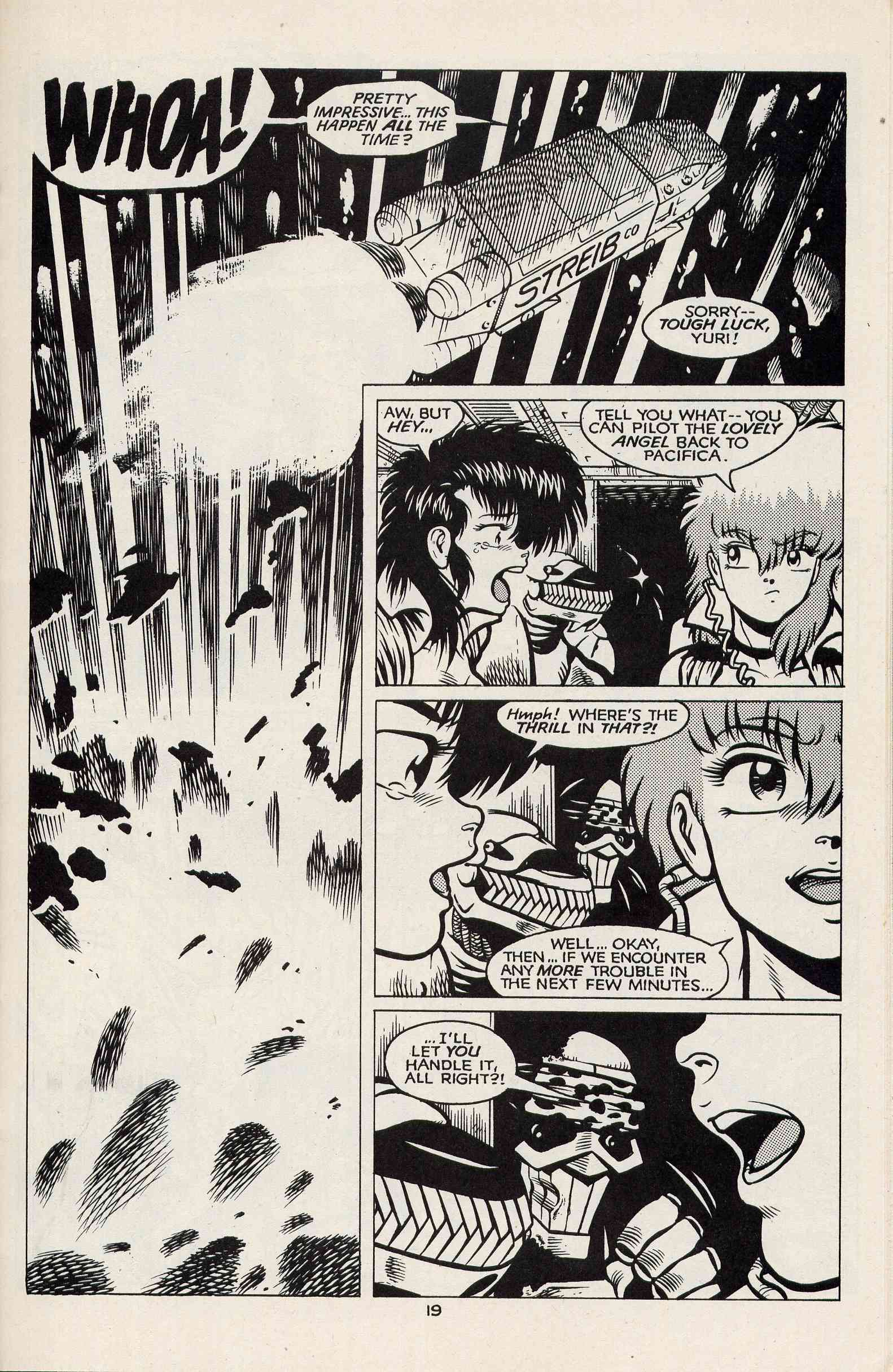 Read online Dirty Pair comic -  Issue #4 - 21