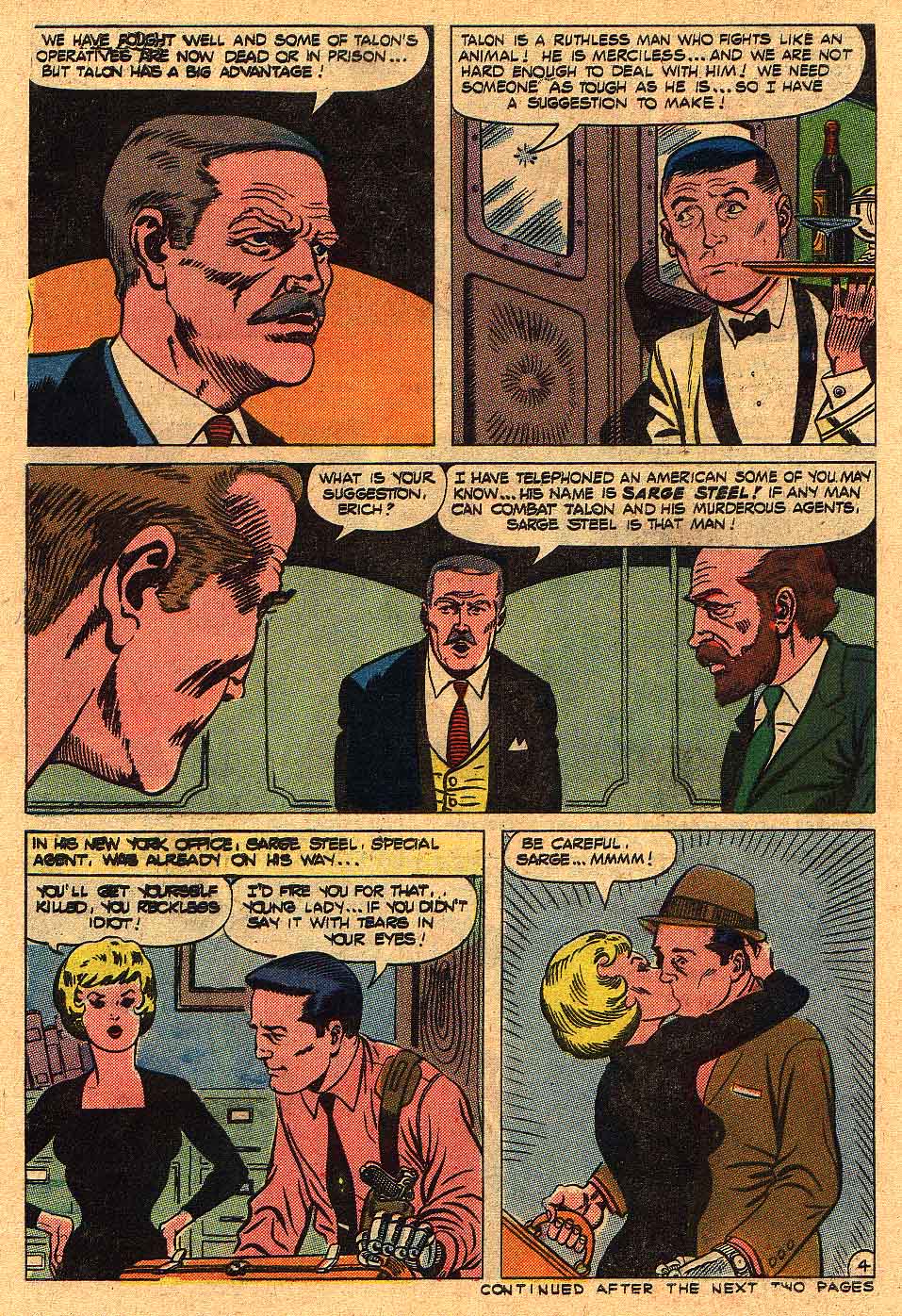 Read online Sarge Steel comic -  Issue #8 - 6